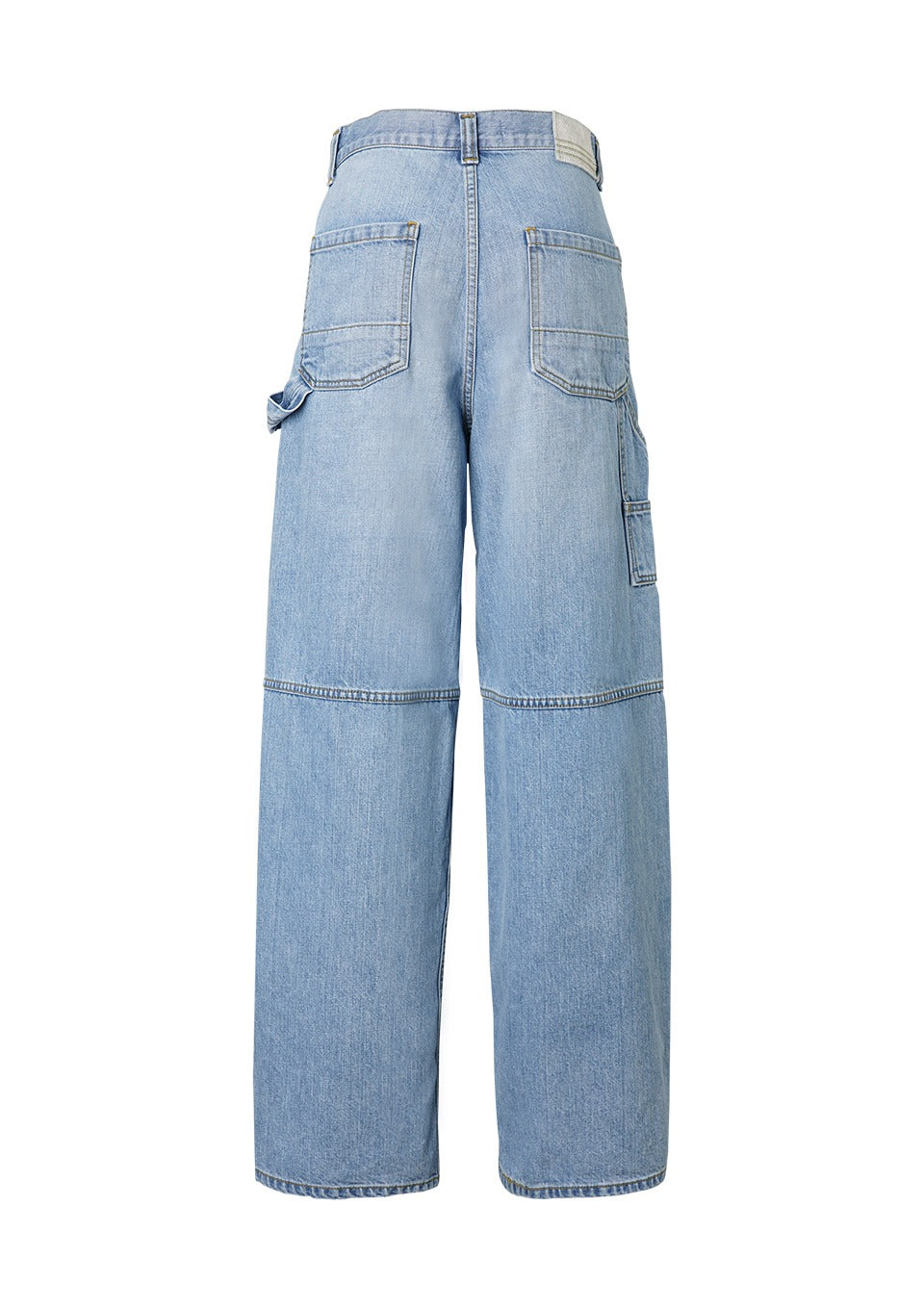 WIDE-LEG PAINTER DENIM