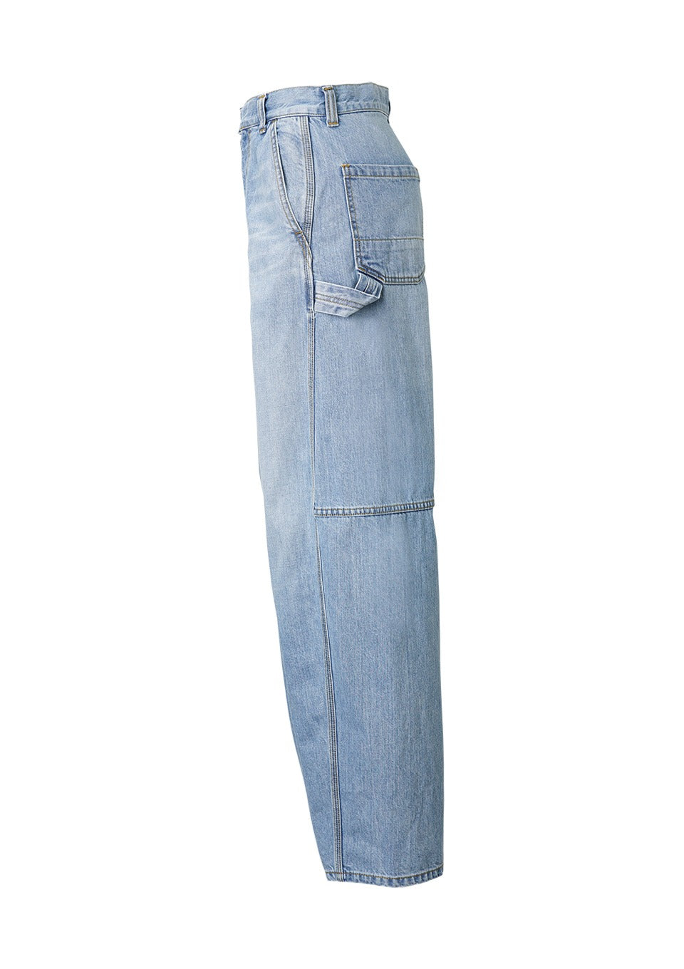 WIDE-LEG PAINTER DENIM