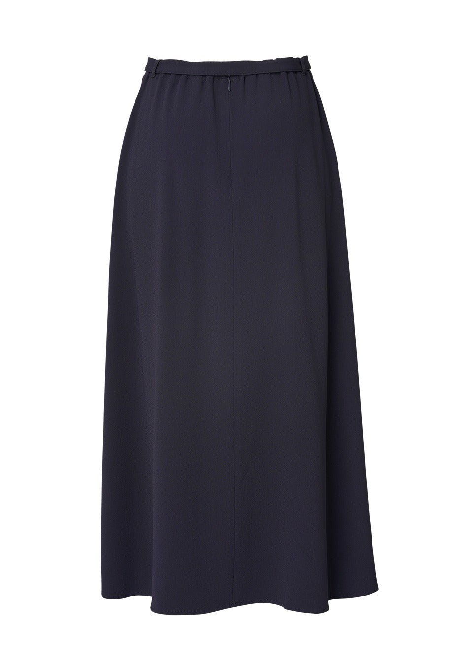 BACK SATIN SKIRT