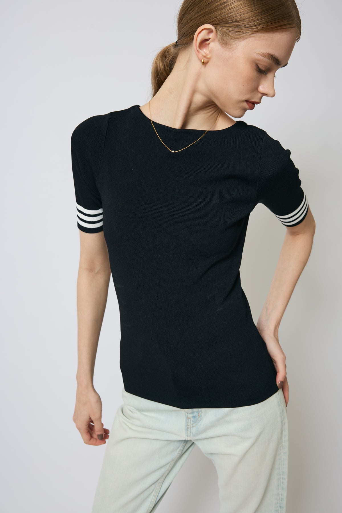 BOATNECK SHORT SLEEVE