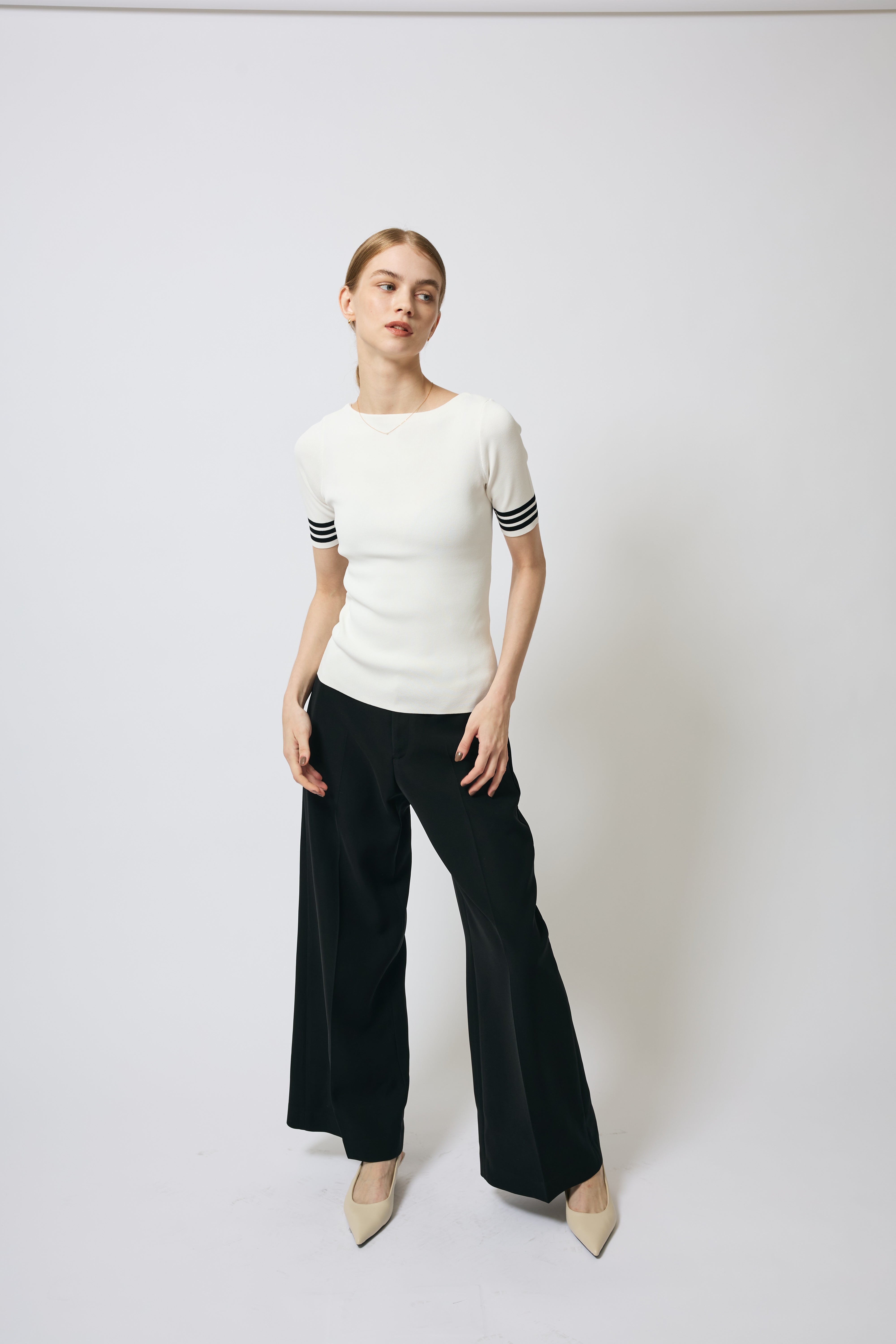 BOATNECK SHORT SLEEVE