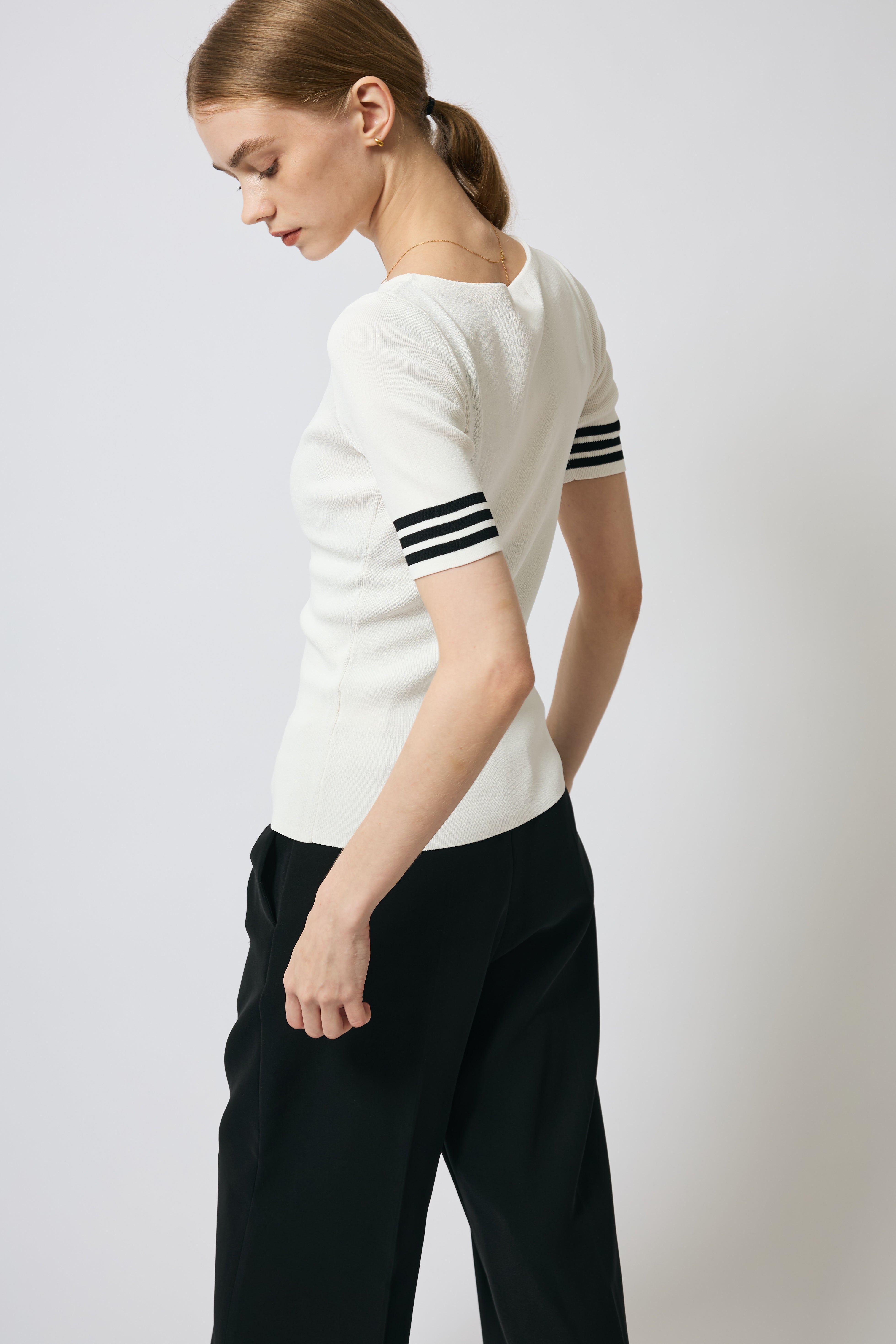 BOATNECK SHORT SLEEVE