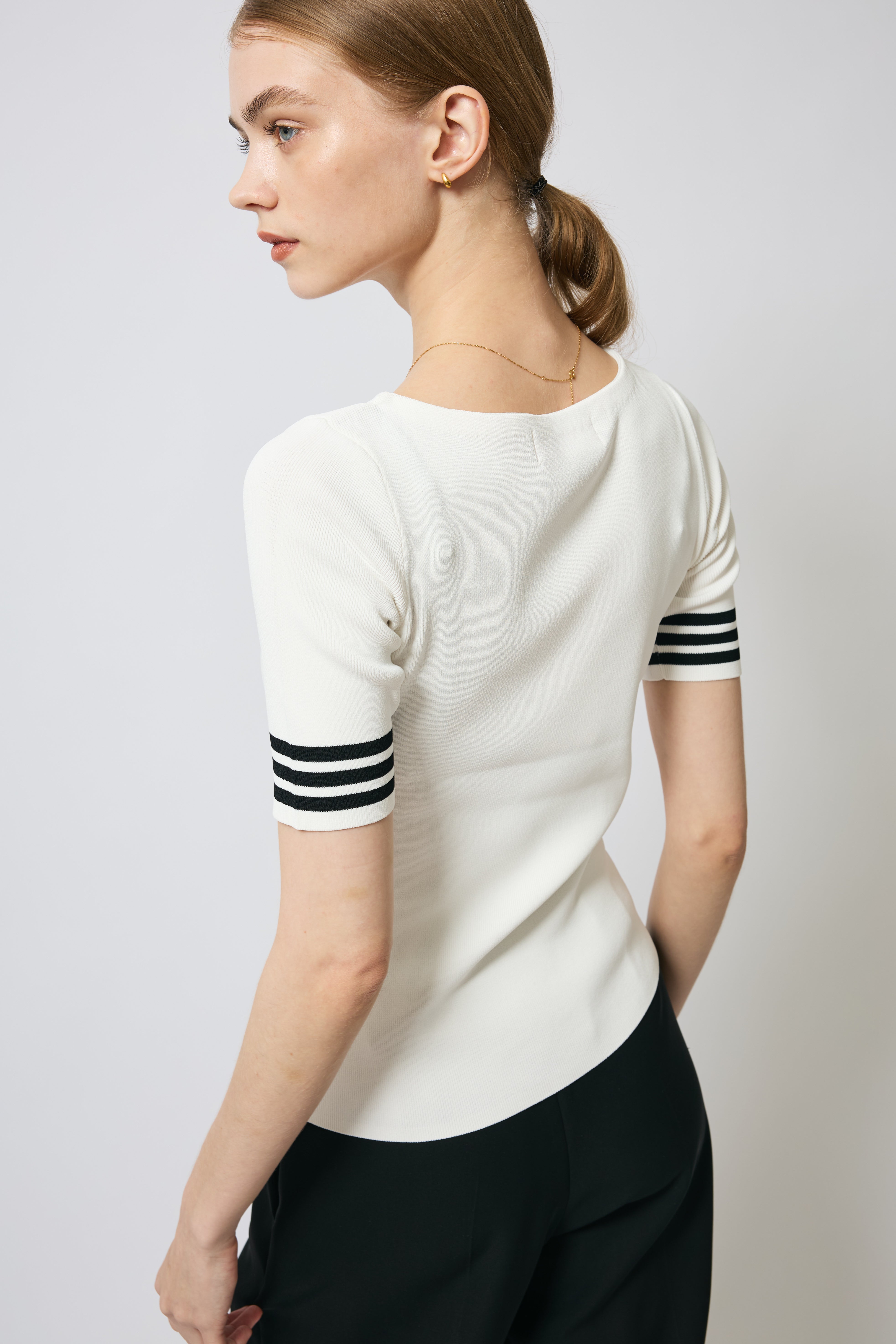 BOATNECK SHORT SLEEVE