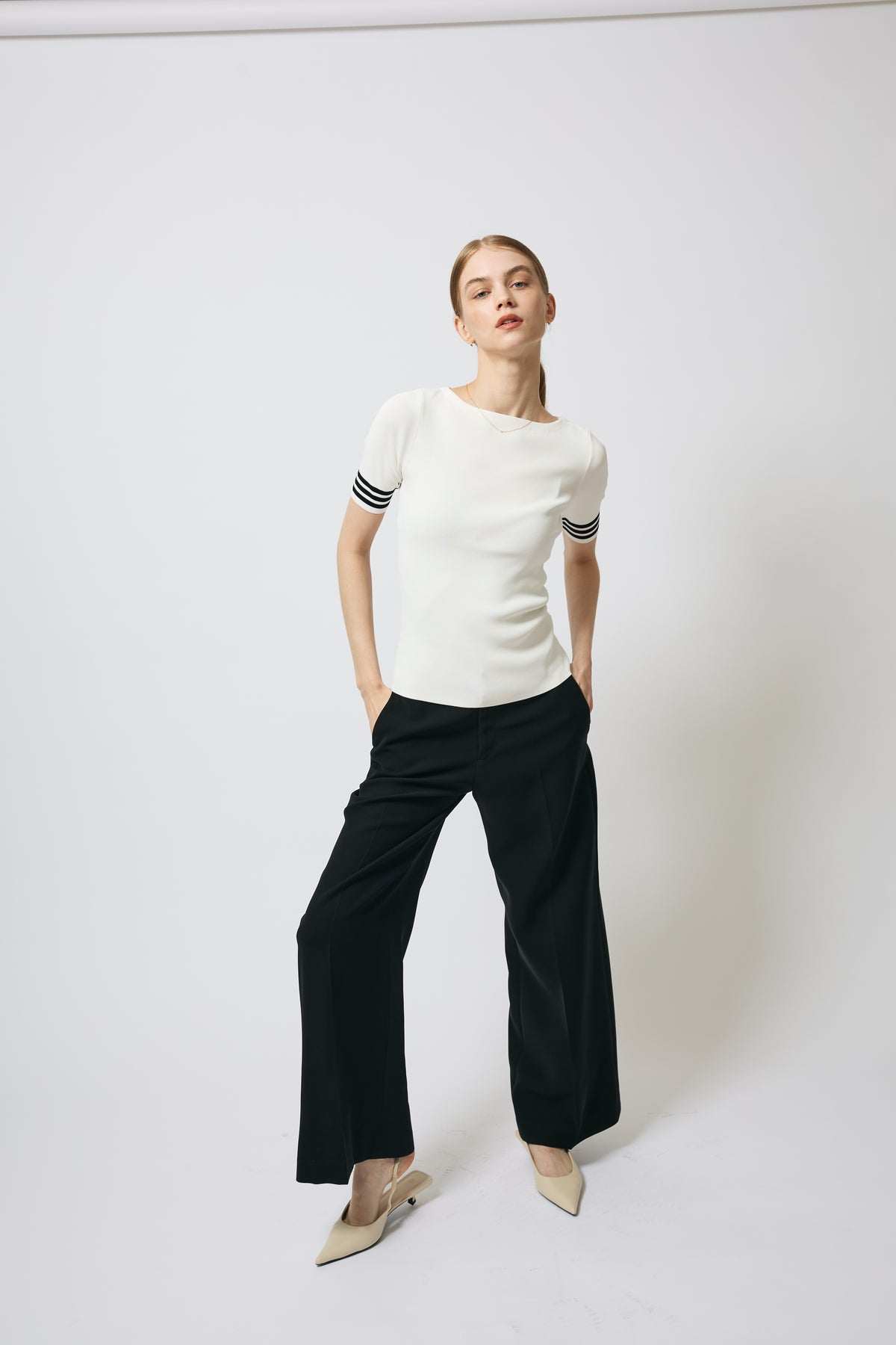 BOATNECK SHORT SLEEVE