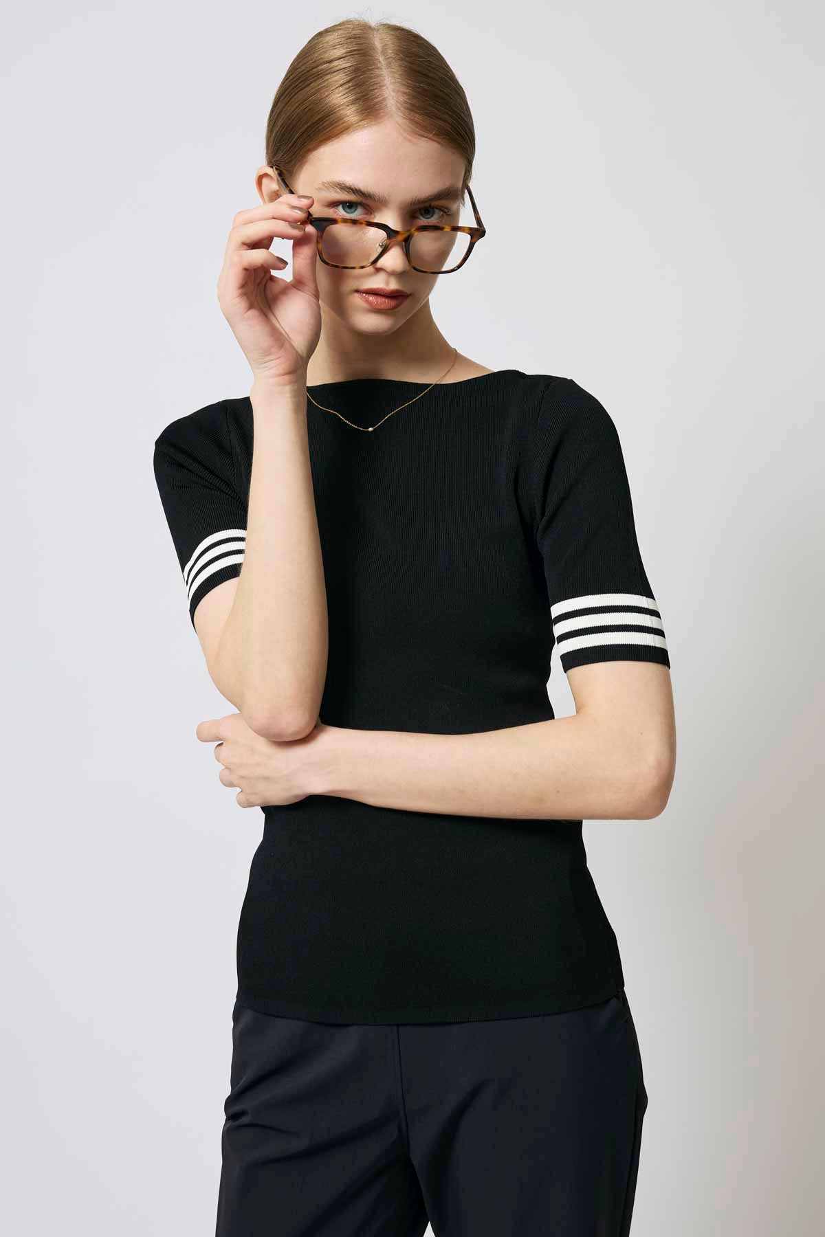 BOATNECK SHORT SLEEVE