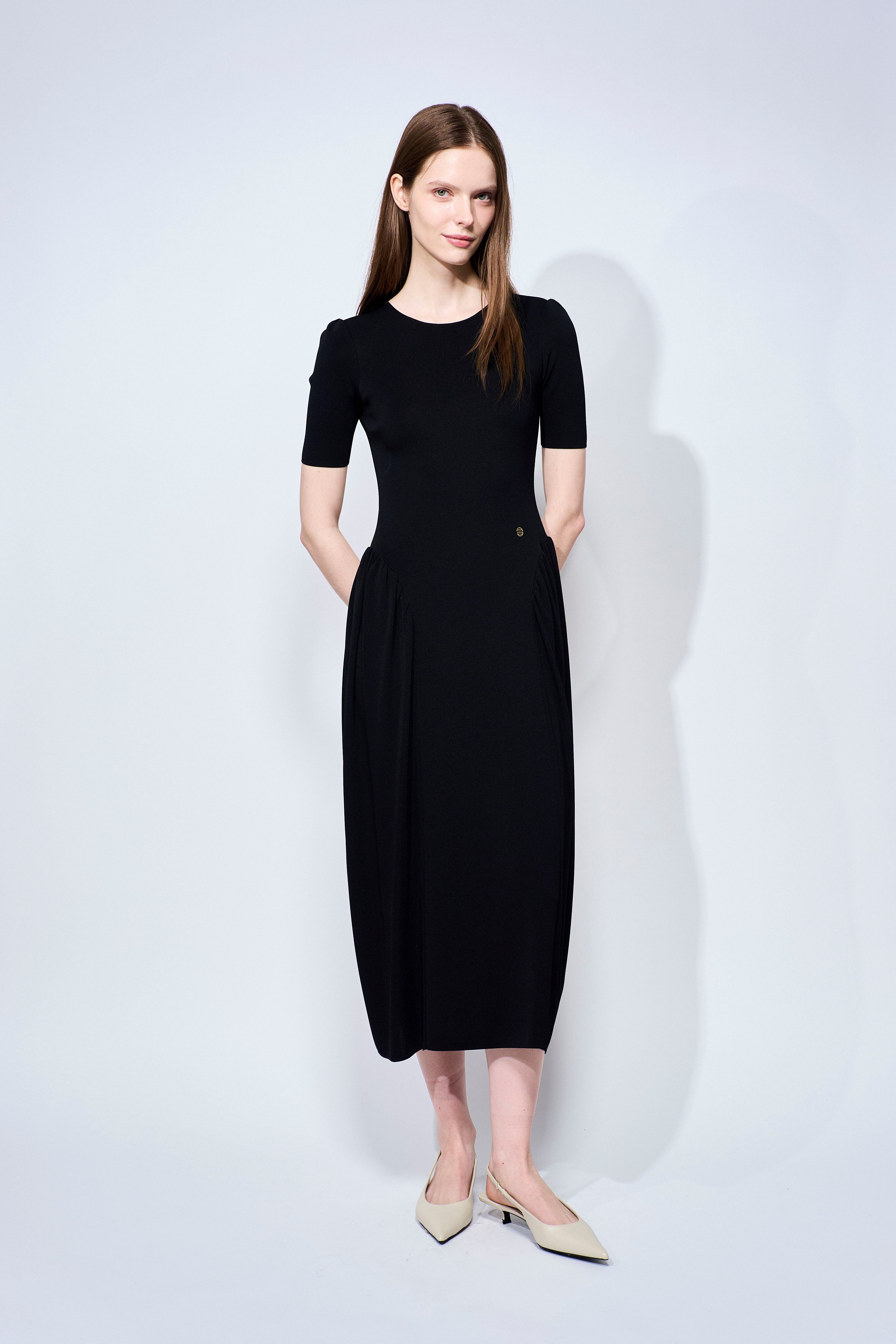 2026最新ボーダーズアットバルコニー COCOON KNIT DRESS COCOON KNIT DRESS