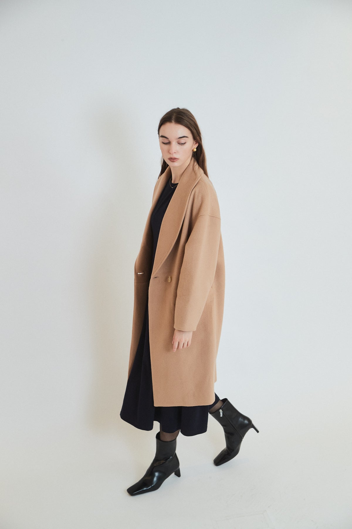 CASHMERE COCOON COAT