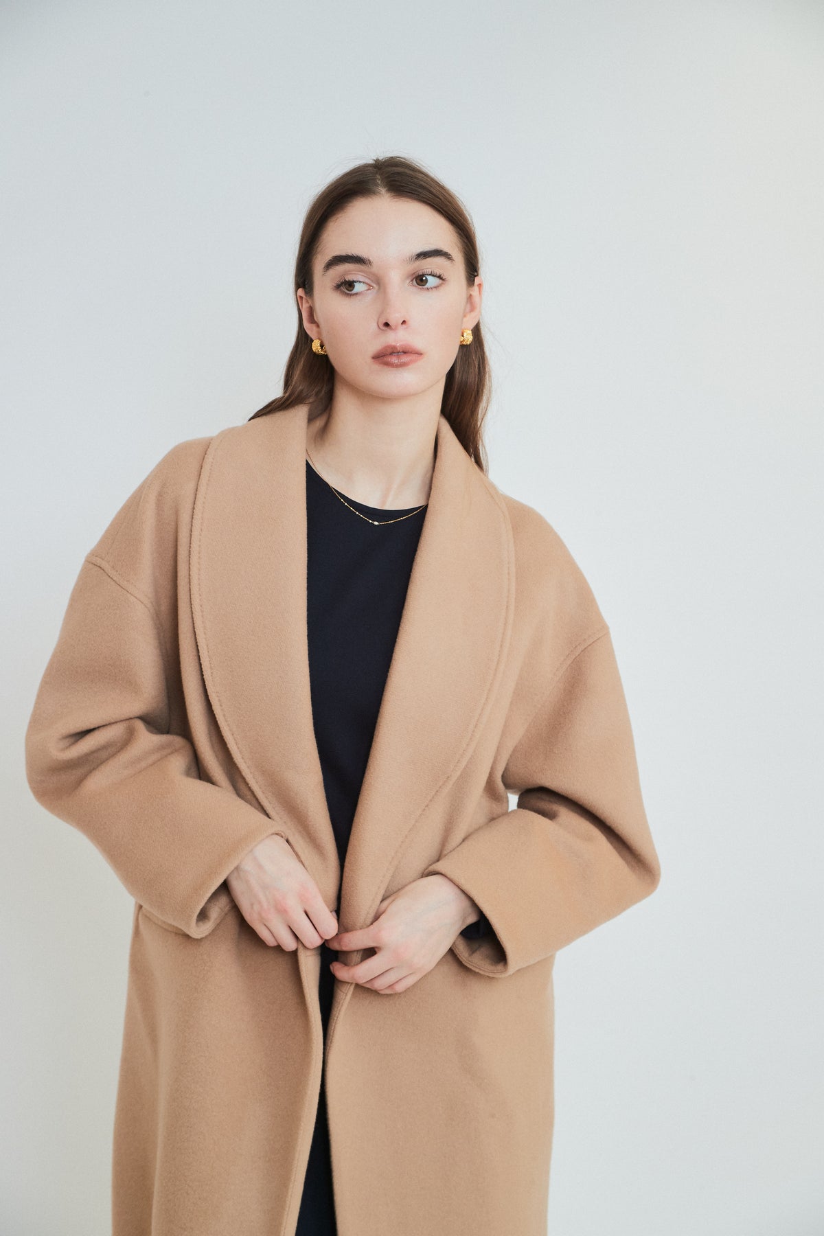 CASHMERE COCOON COAT