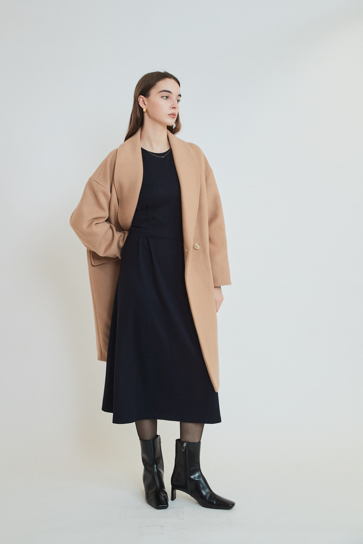 CASHMERE COCOON COAT