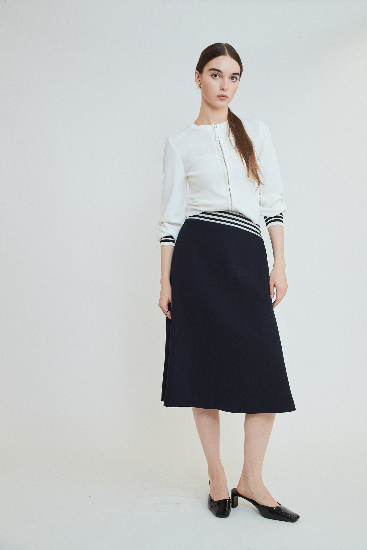 RAYON KNIT CARDIGAN