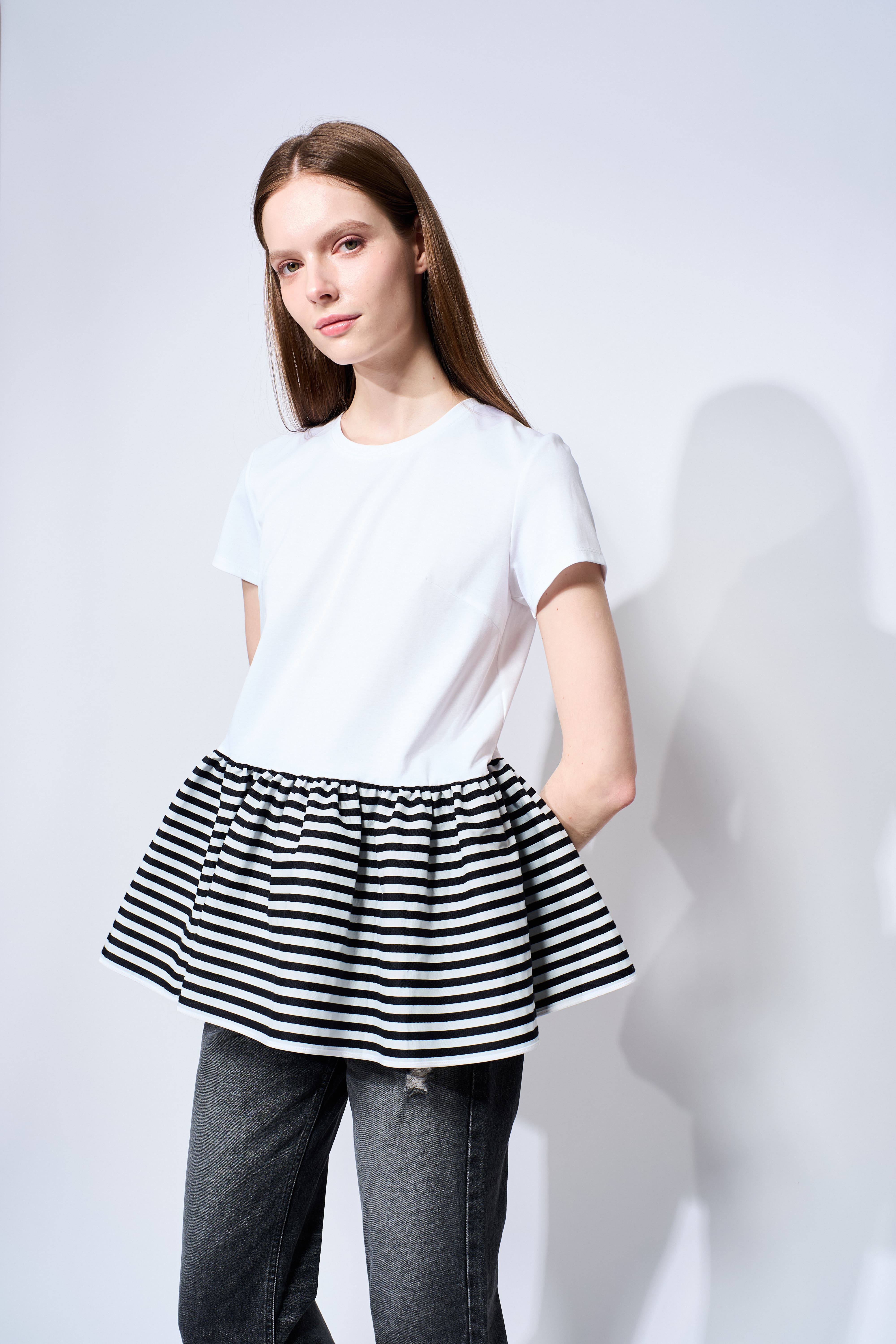 PEPLUM TEE