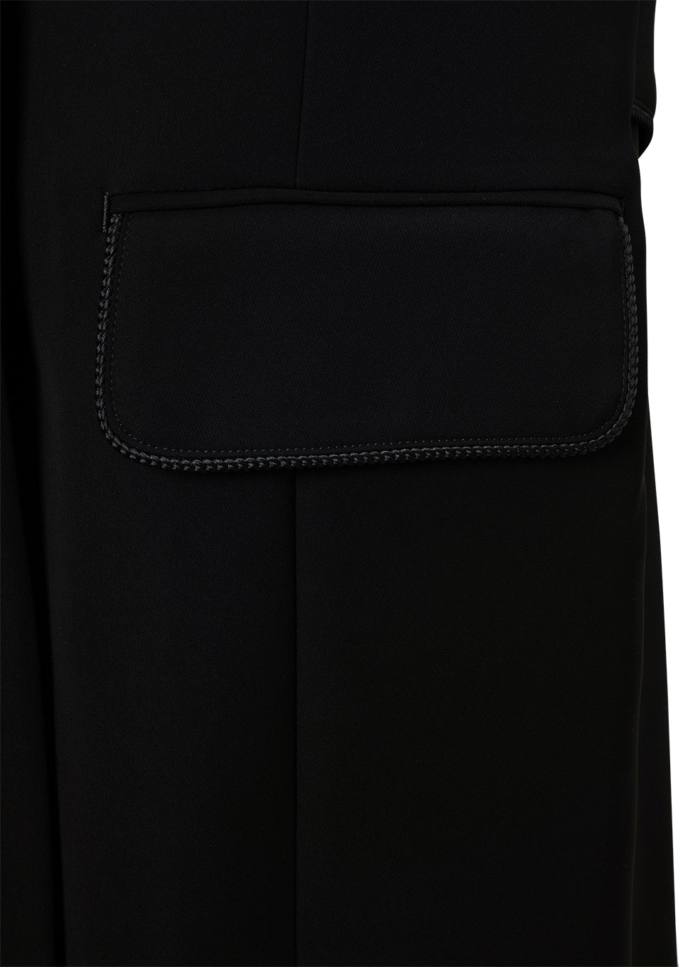 BACK BELTED GILET