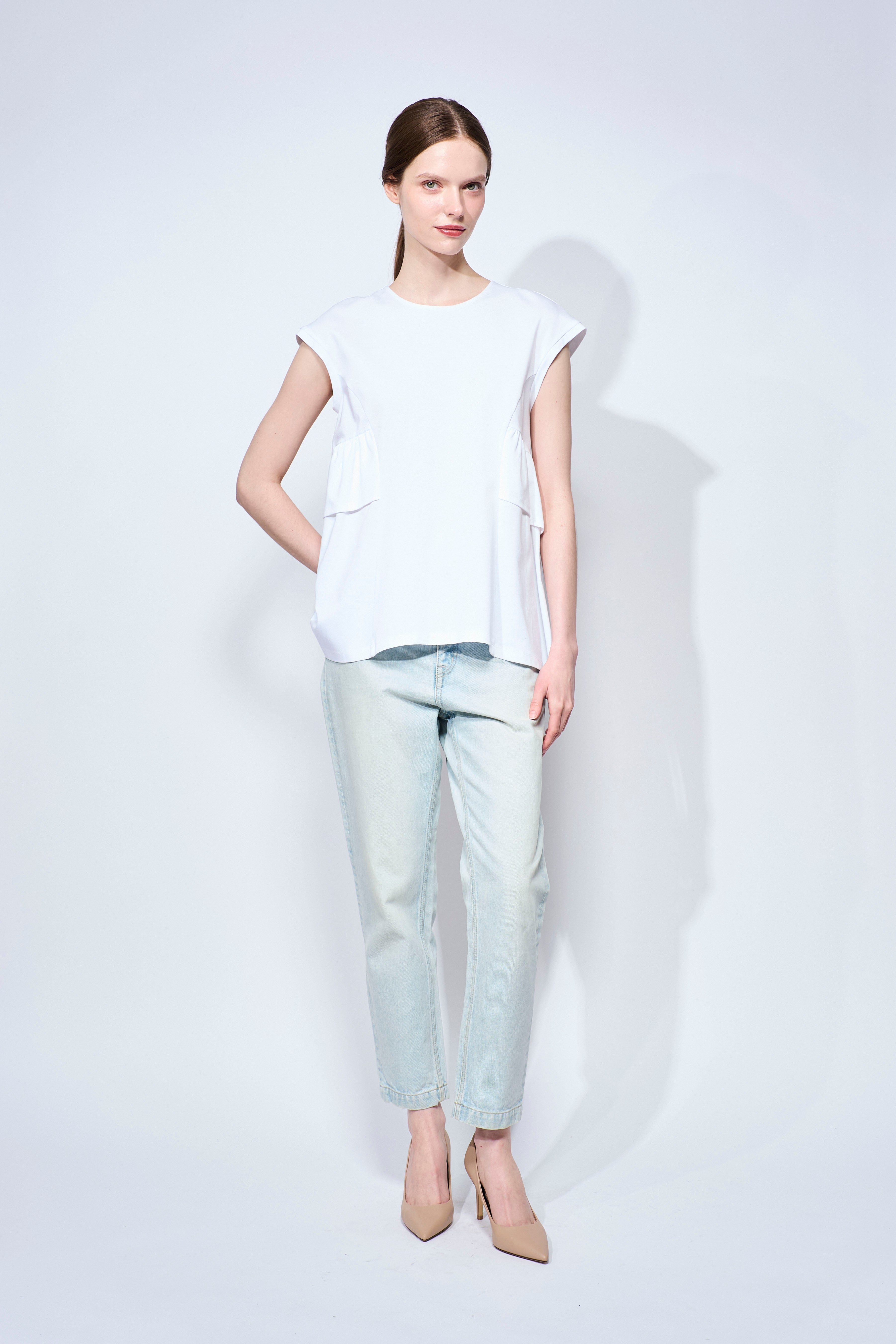 BACK BORDER TEE
