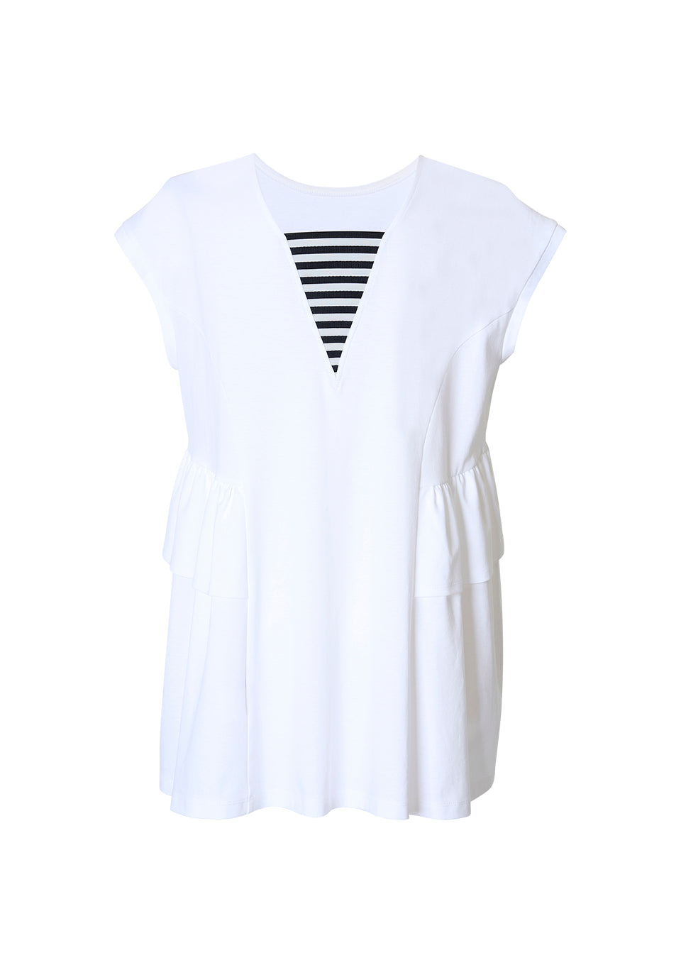 BACK BORDER TEE