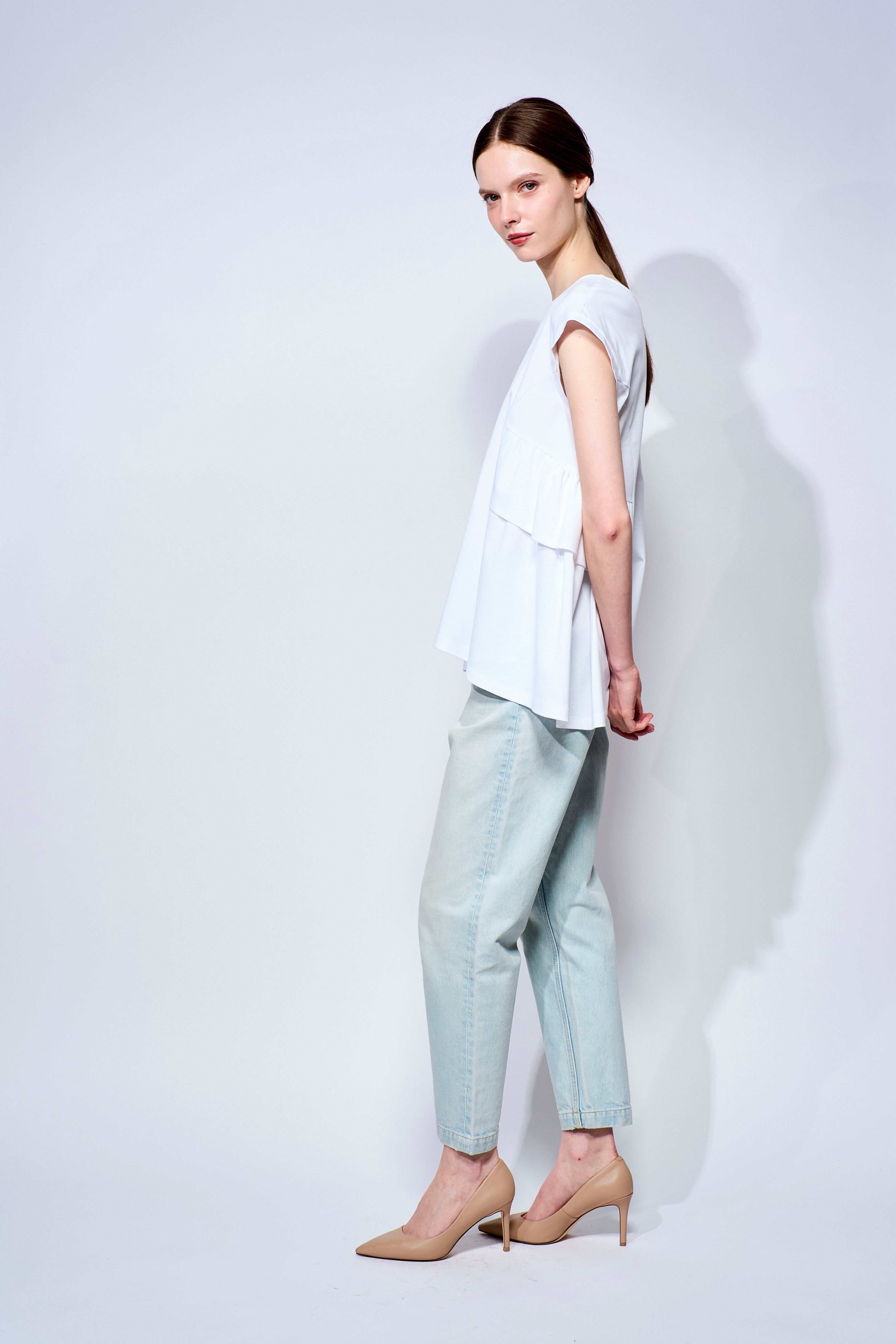 BACK BORDER TEE
