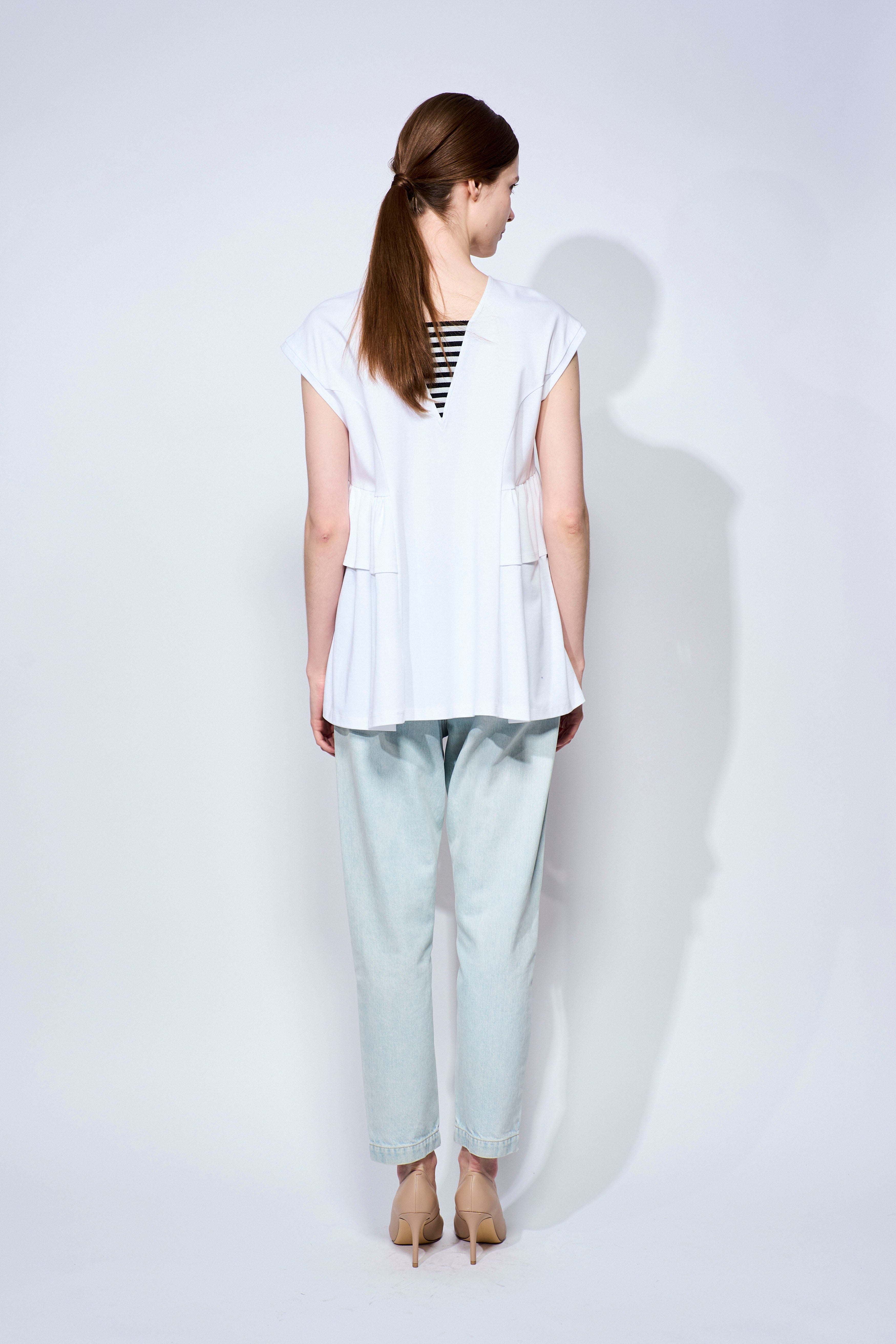 BACK BORDER TEE