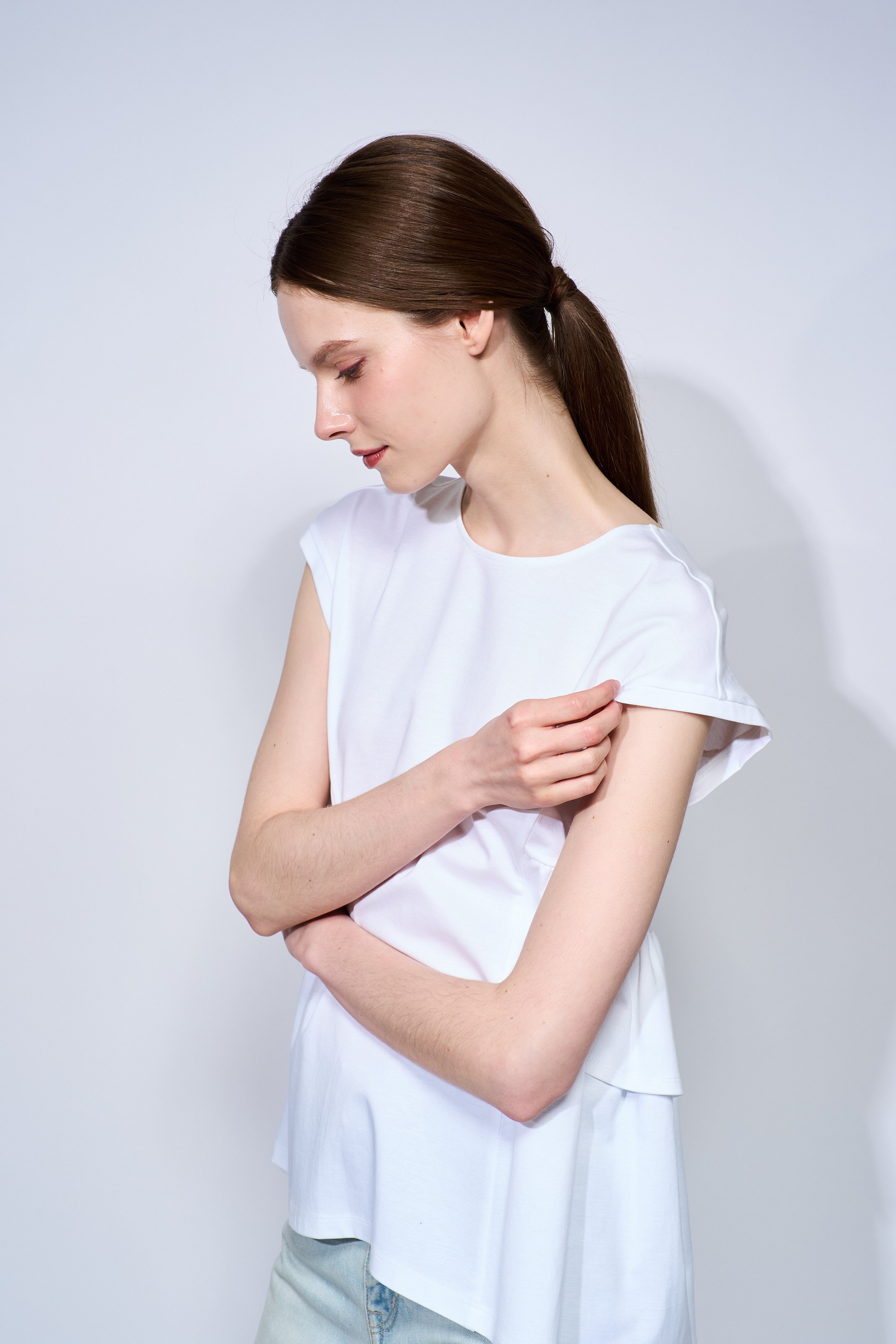 BACK BORDER TEE