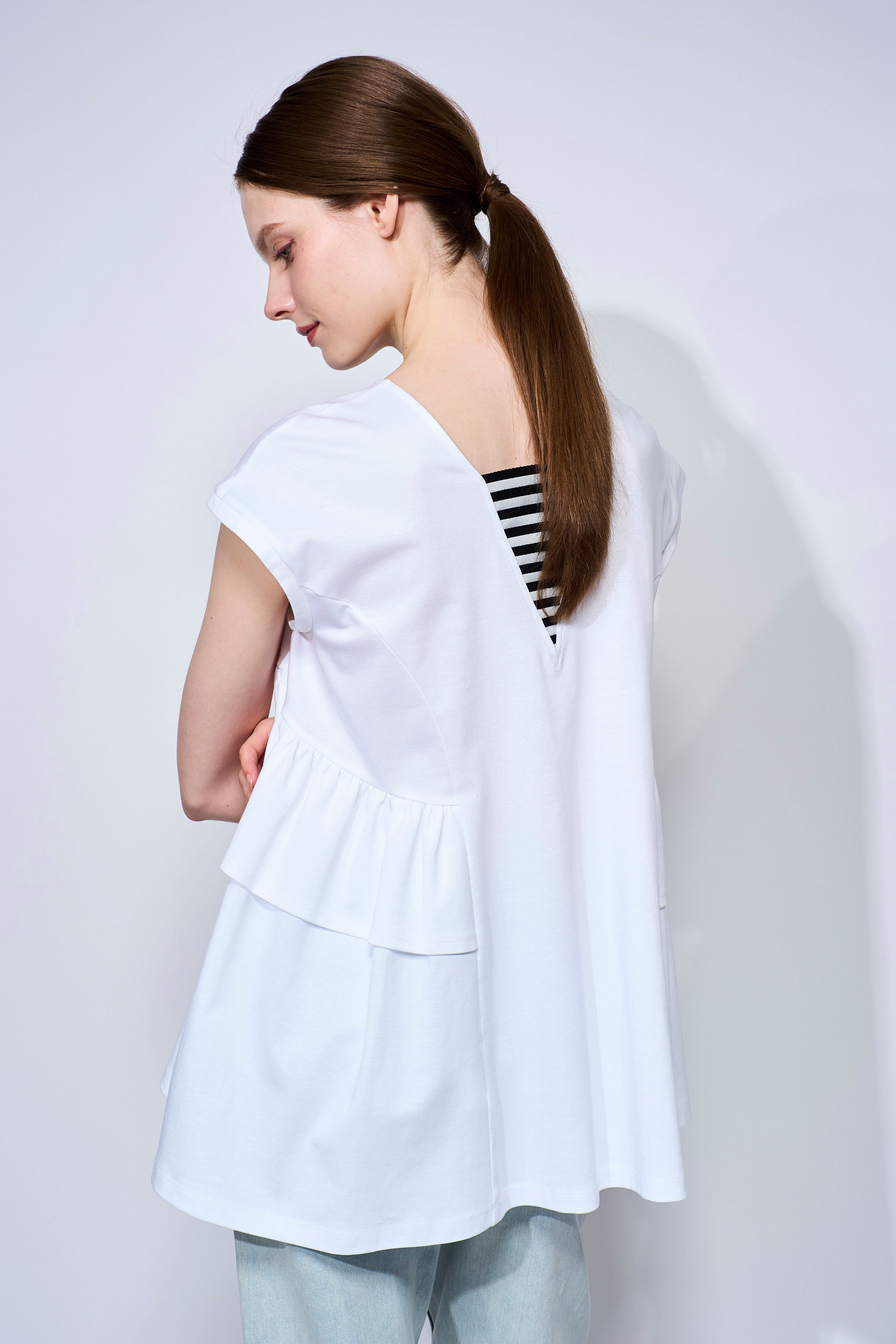 BACK BORDER TEE