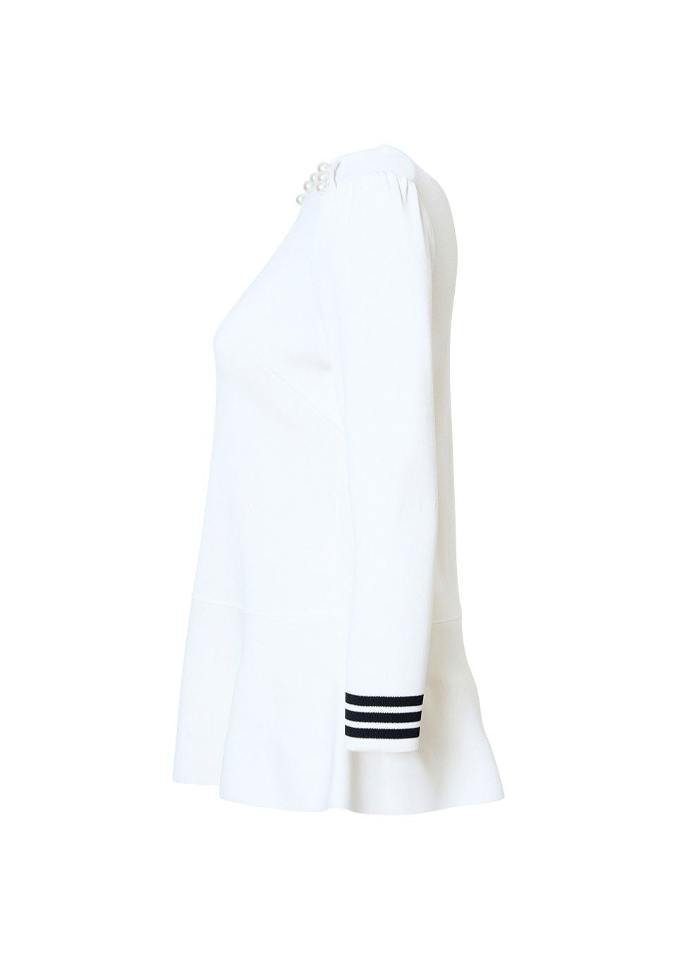 【予約商品】RAYON PEPLUM KNIT