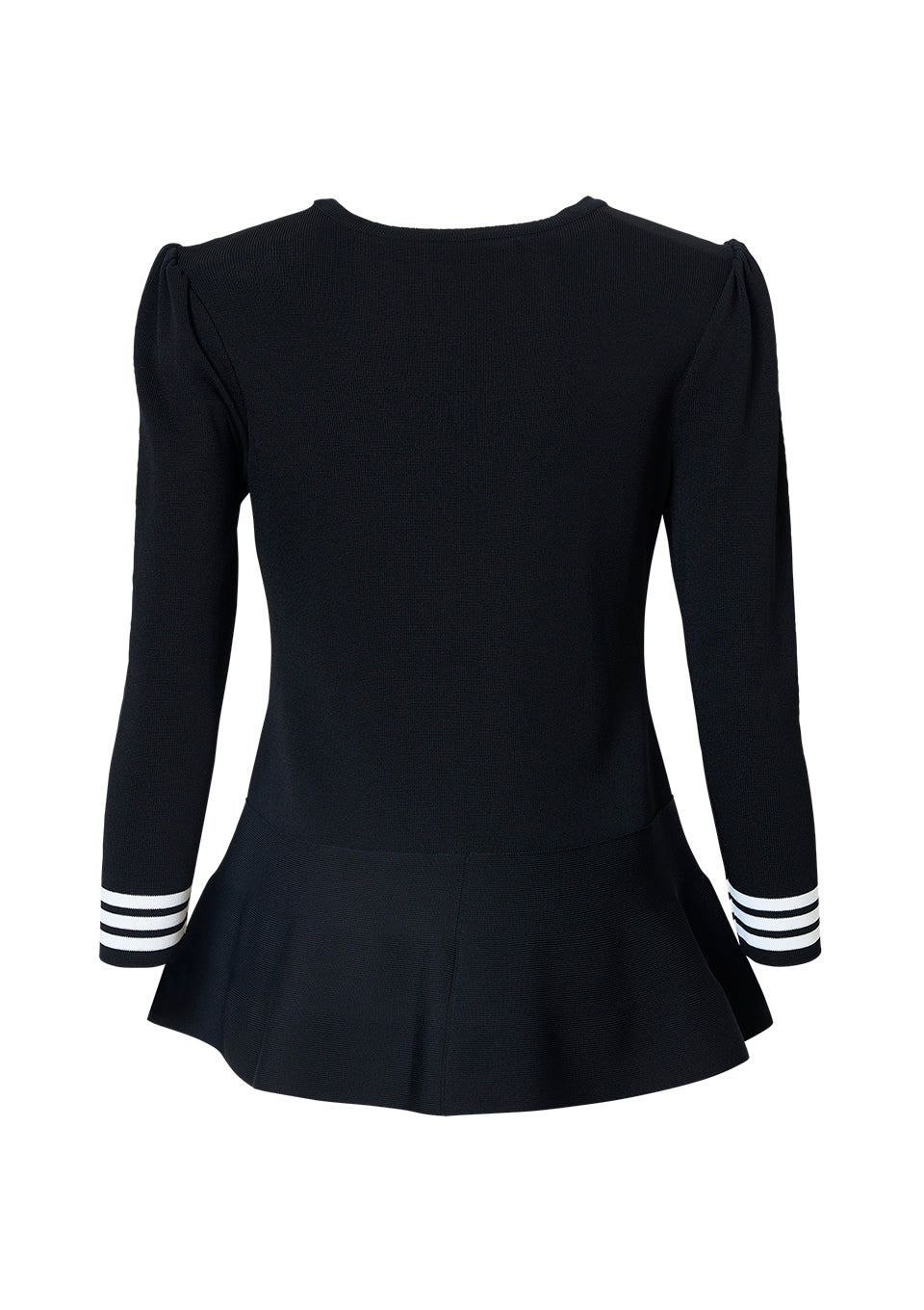 【予約商品】RAYON PEPLUM KNIT