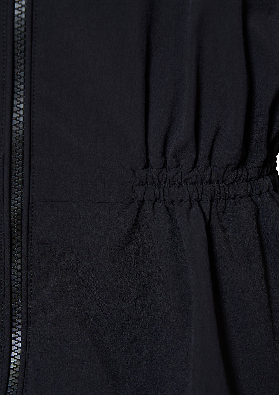 NYLON ZIP HOODIE