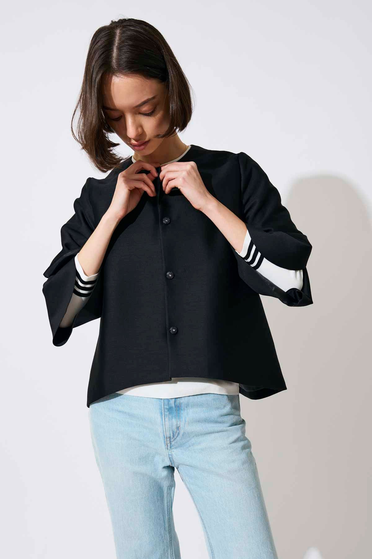 SILK WOOL JACKET