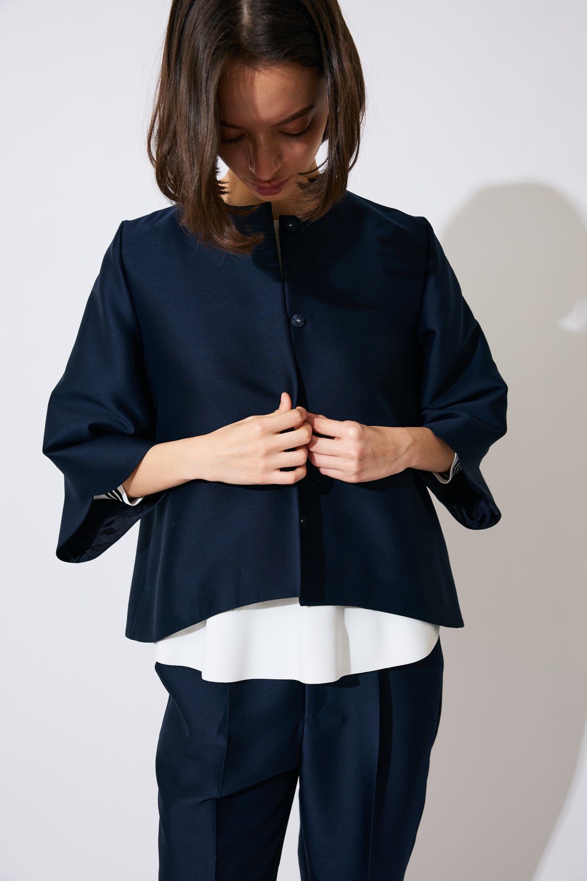 SILK WOOL JACKET