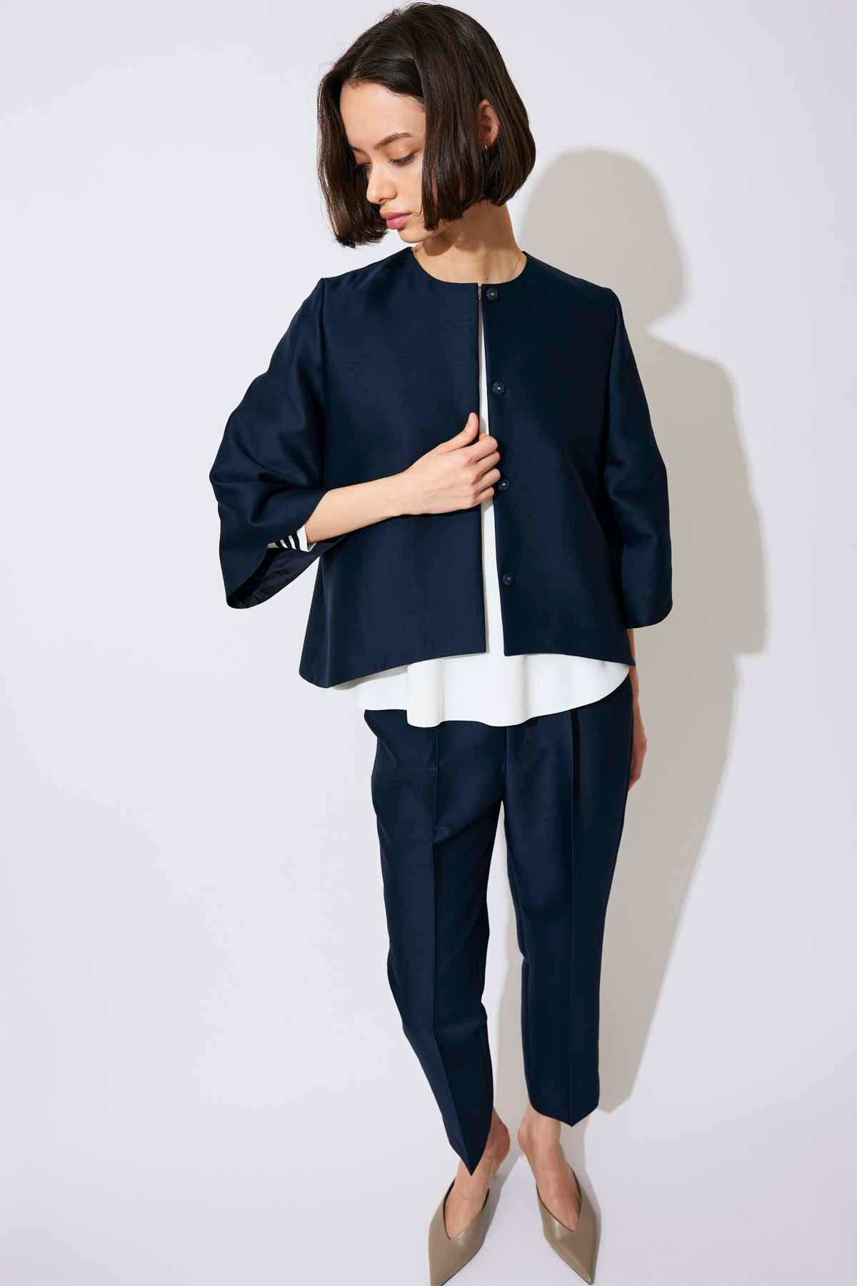 SILK WOOL JACKET