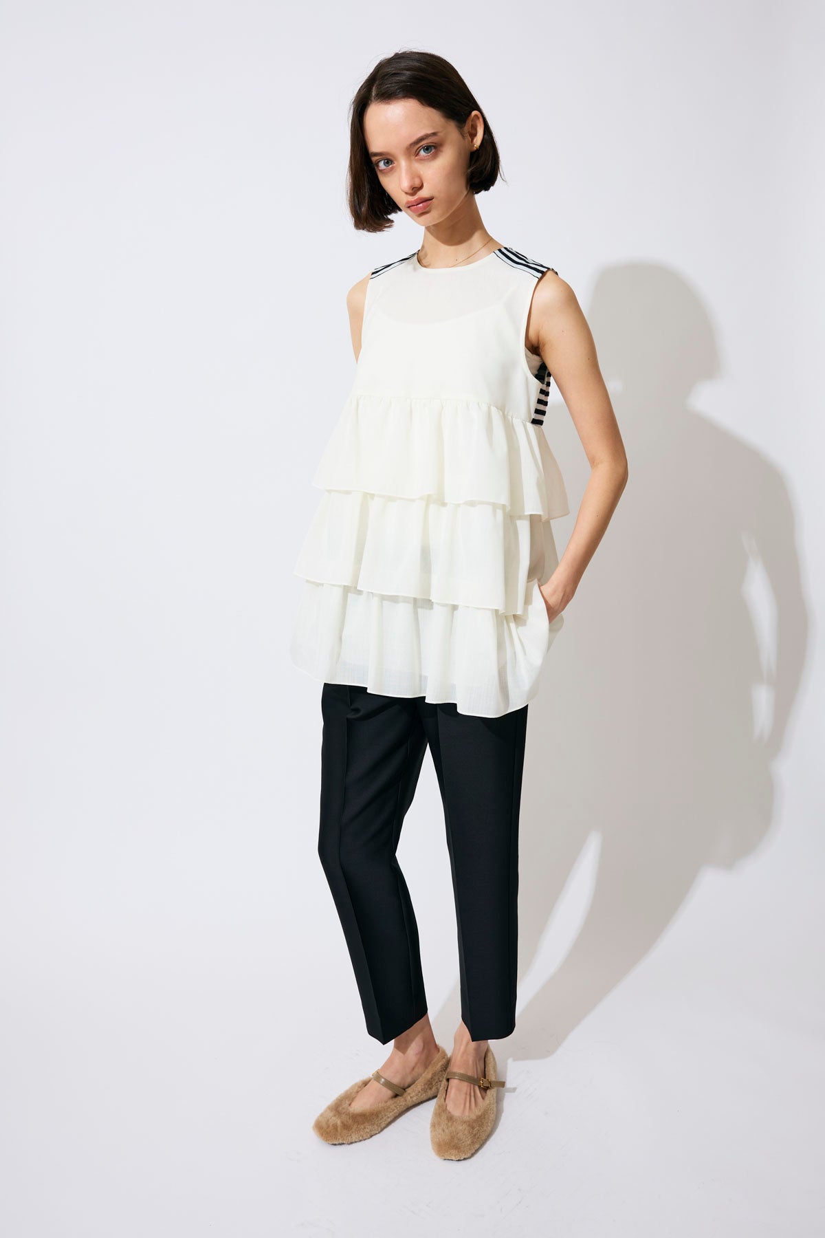 TIERED BLOUSE