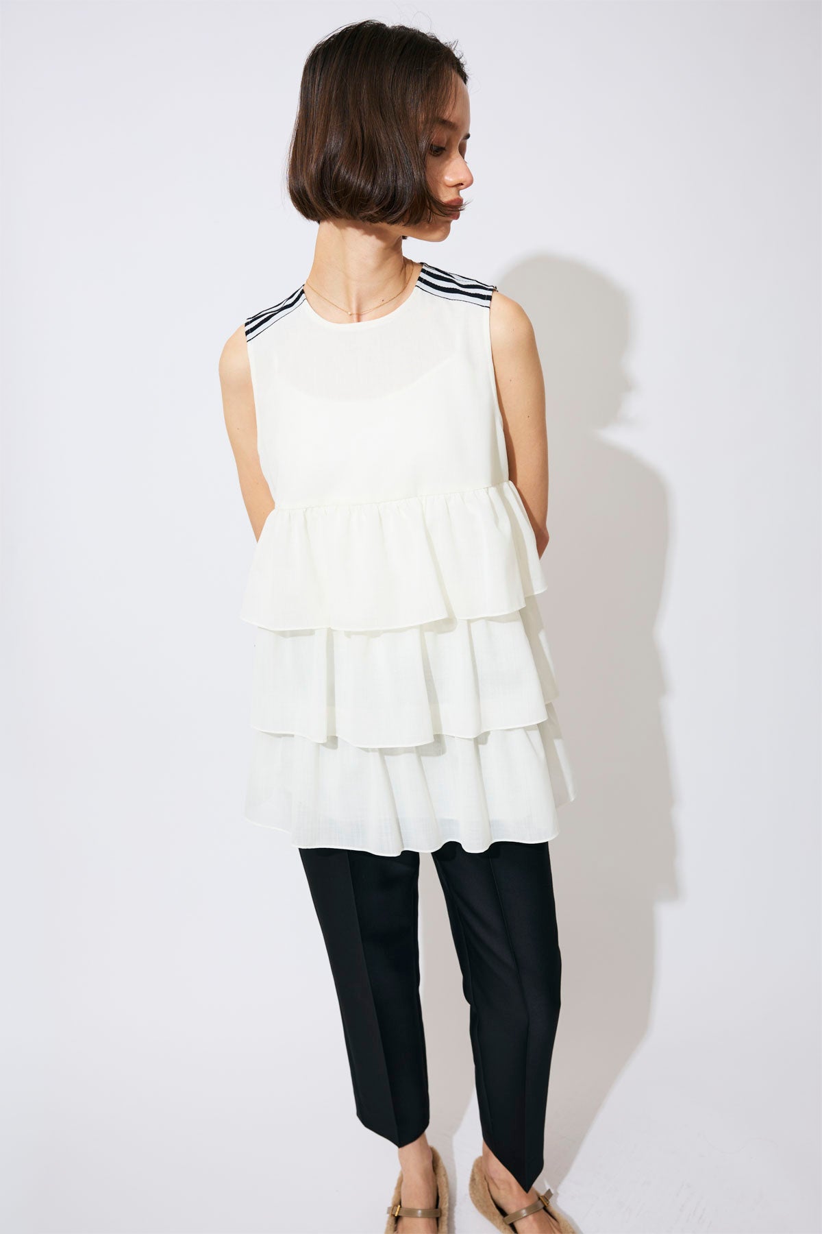 TIERED BLOUSE