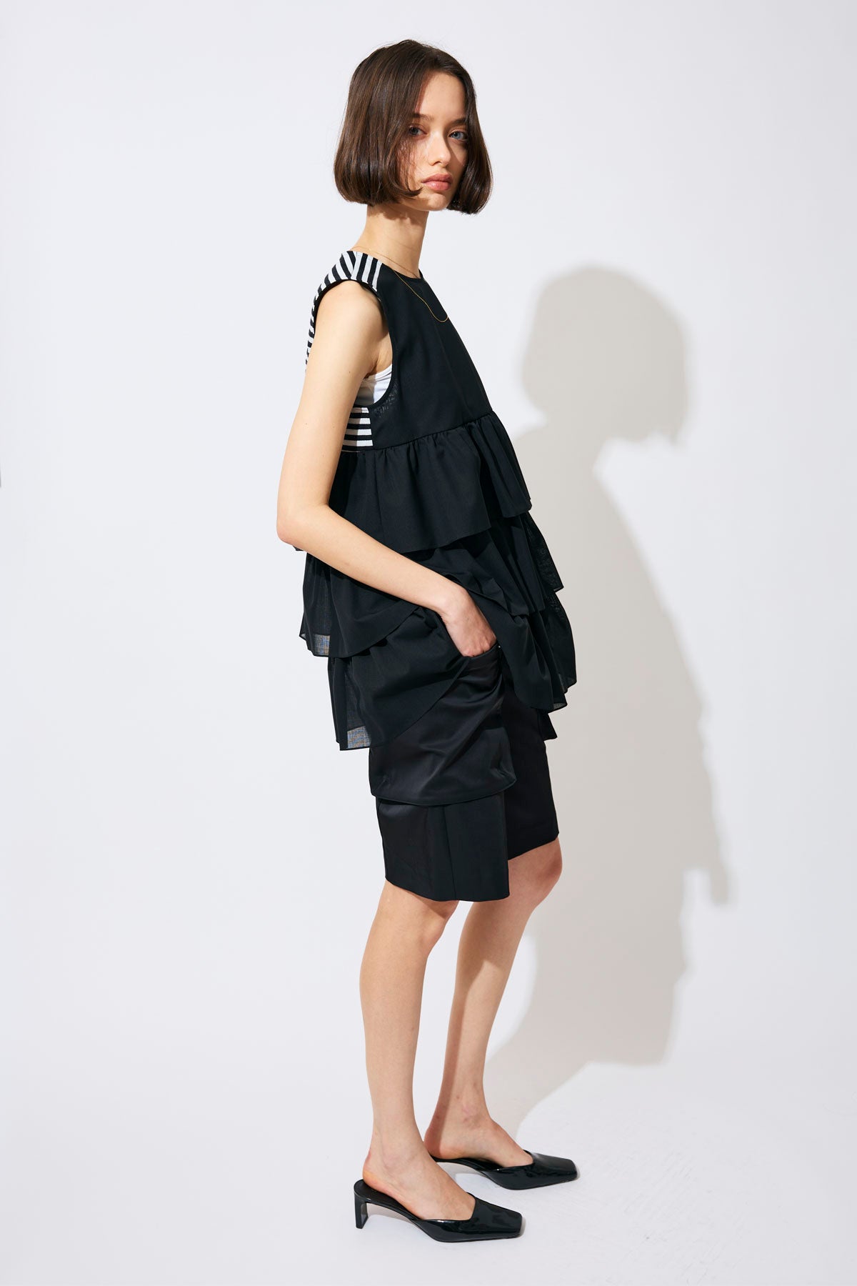 TIERED BLOUSE