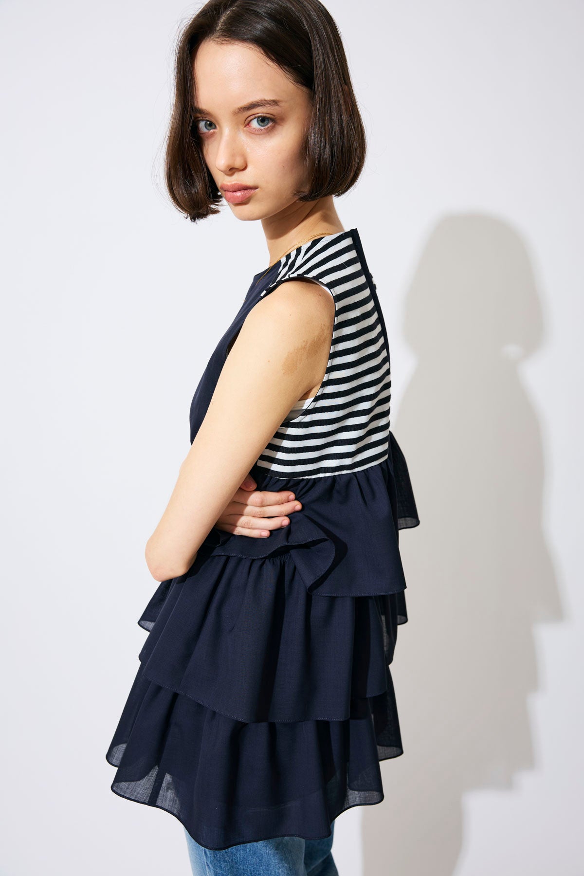 TIERED BLOUSE