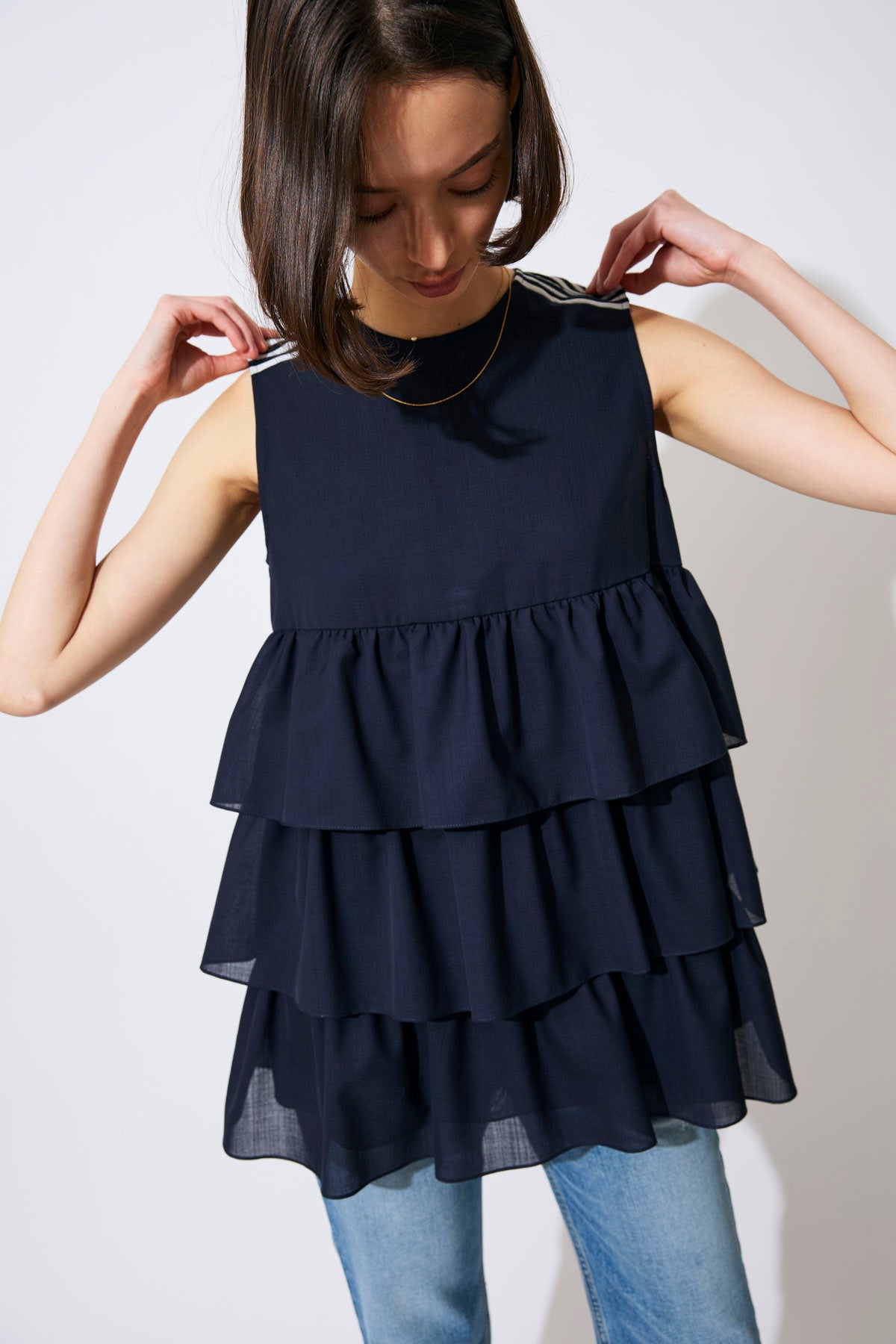 TIERED BLOUSE