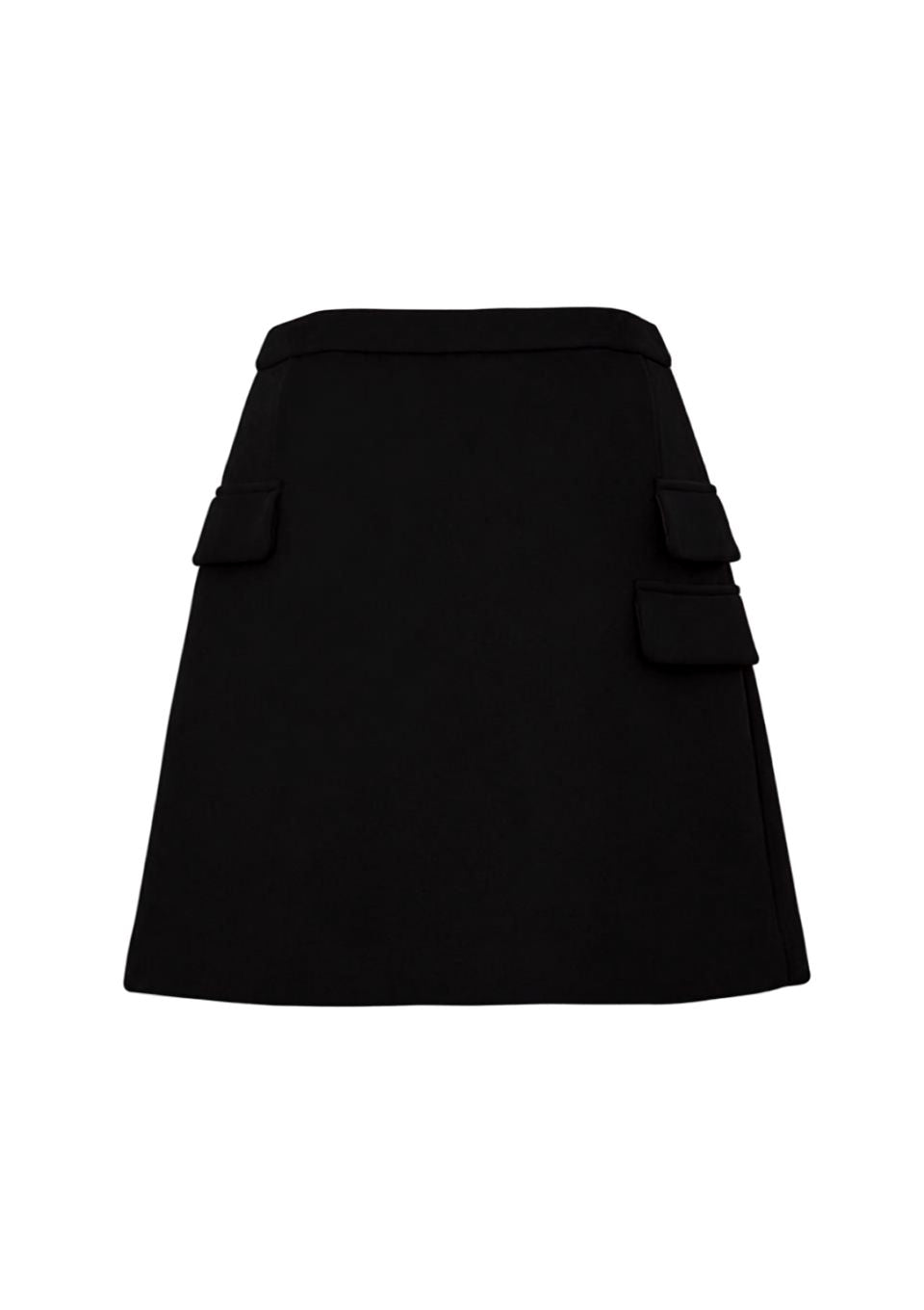 MELTON WOOL SHORTS