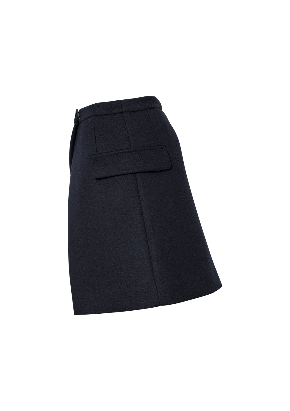 MELTON WOOL SHORTS