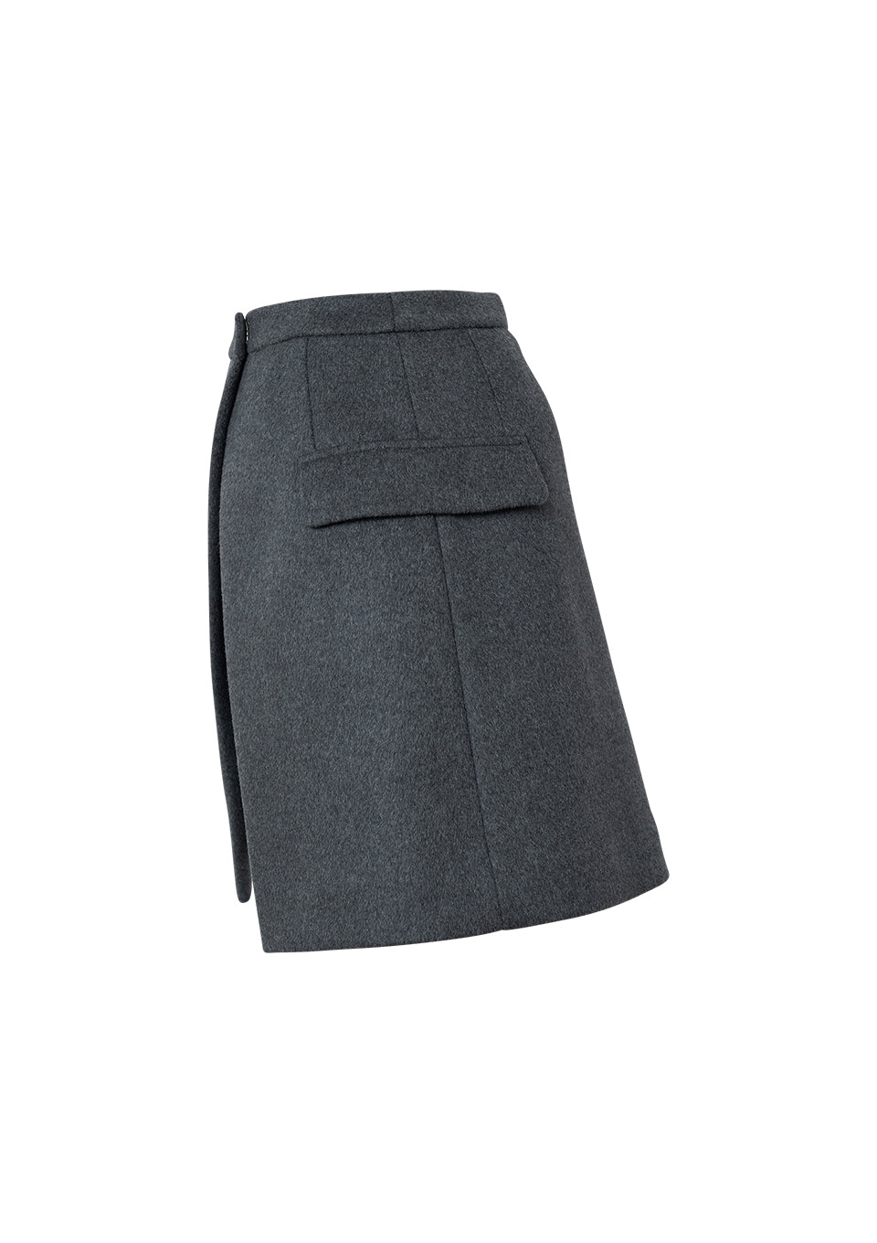 MELTON WOOL SHORTS