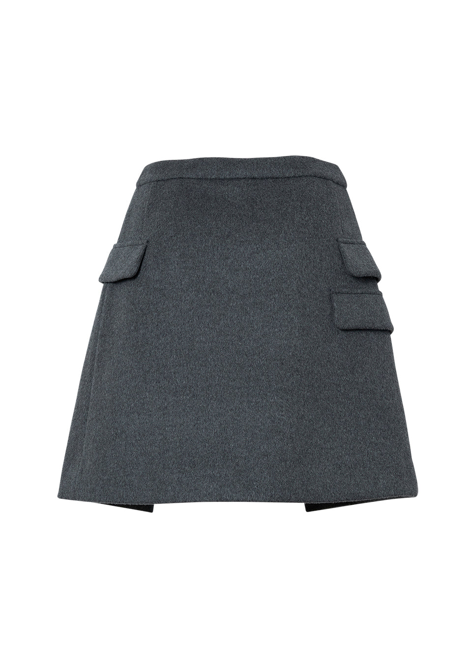 MELTON WOOL SHORTS