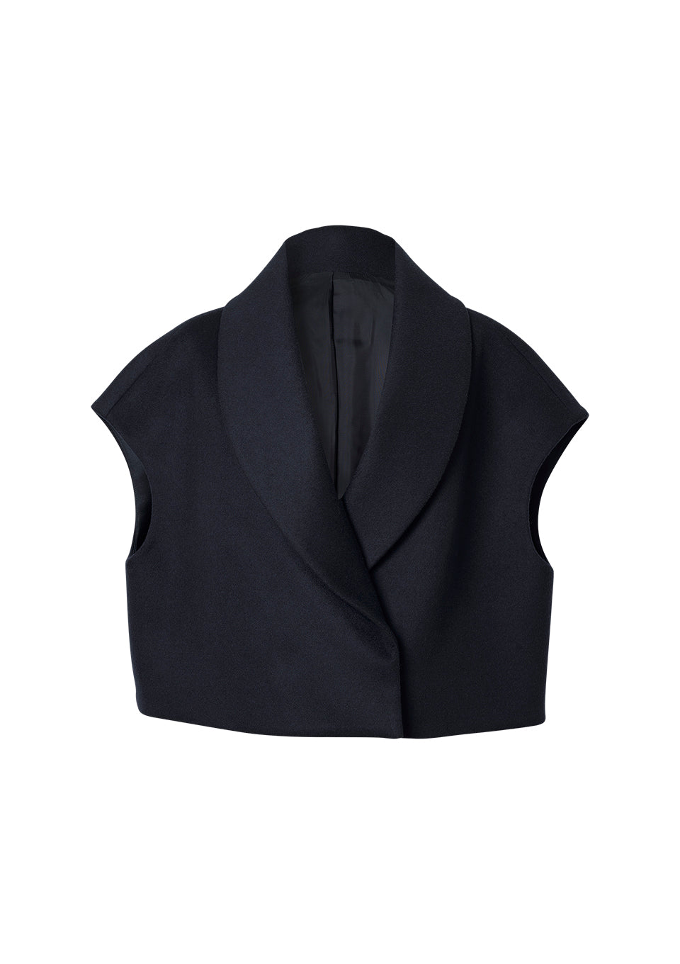 MELTON WOOL GILET