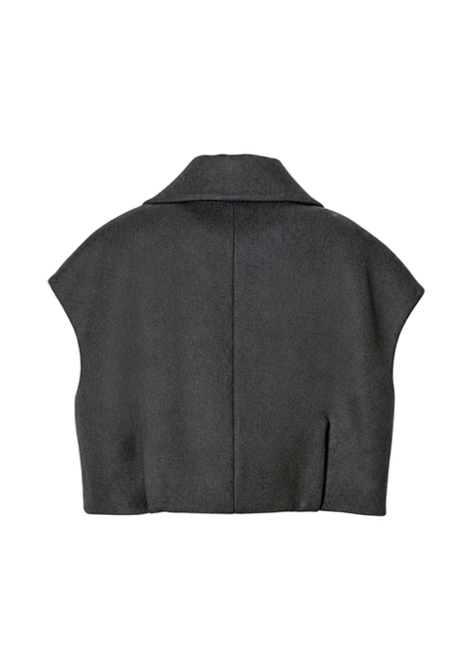 MELTON WOOL GILET