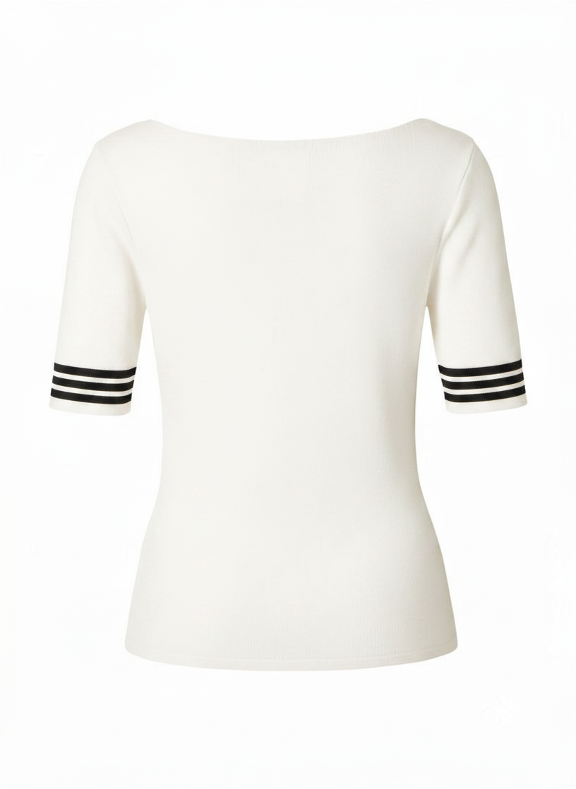 BOATNECK SHORT SLEEVE