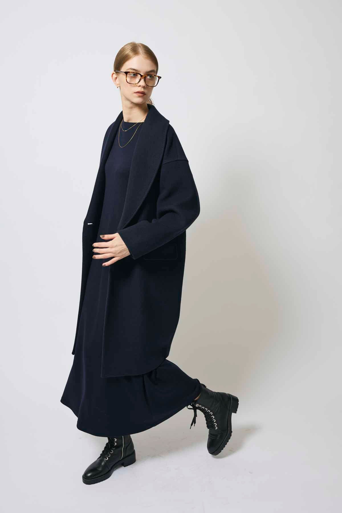 CASHMERE COCOON COAT