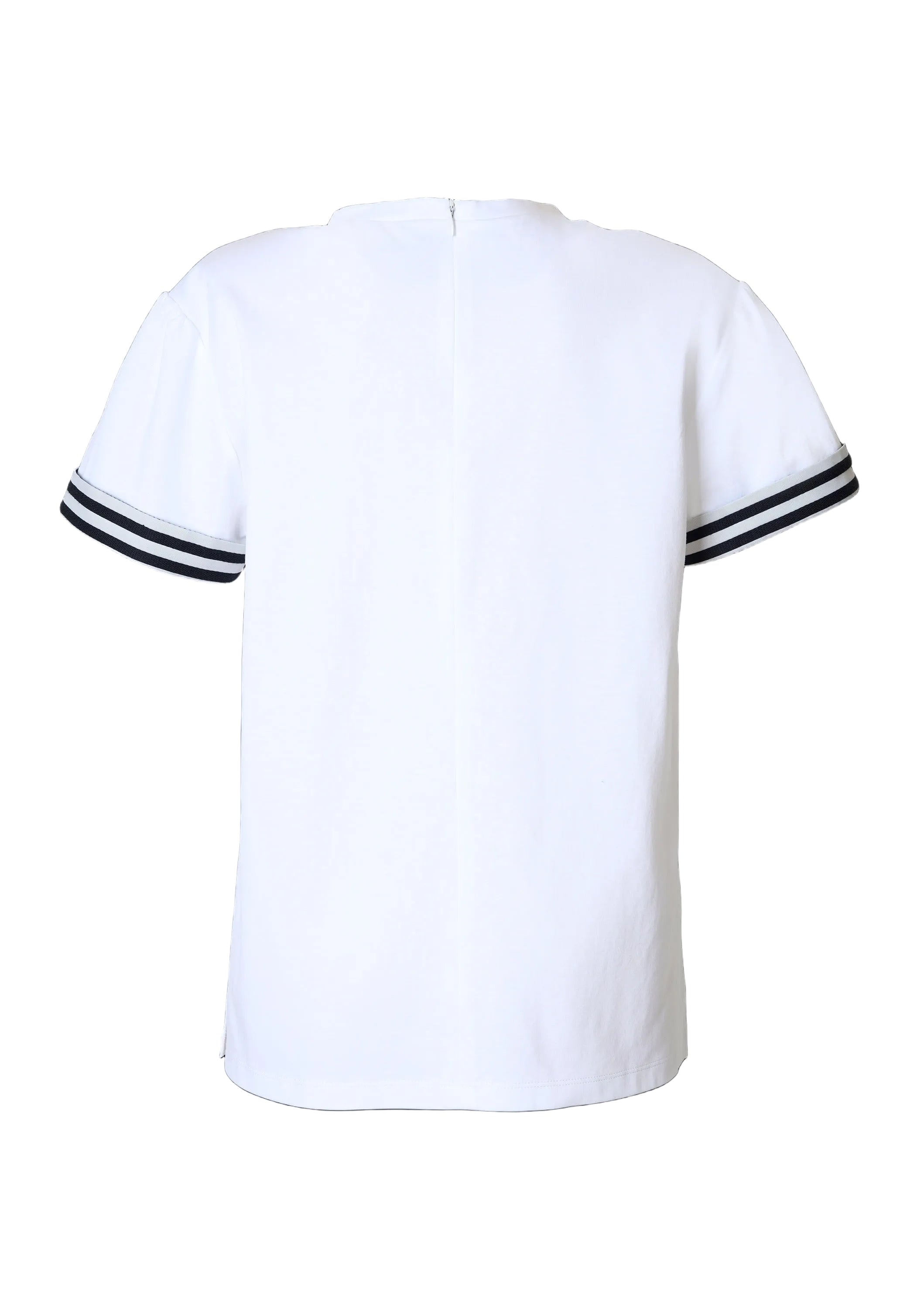BORDER CUFF TEE