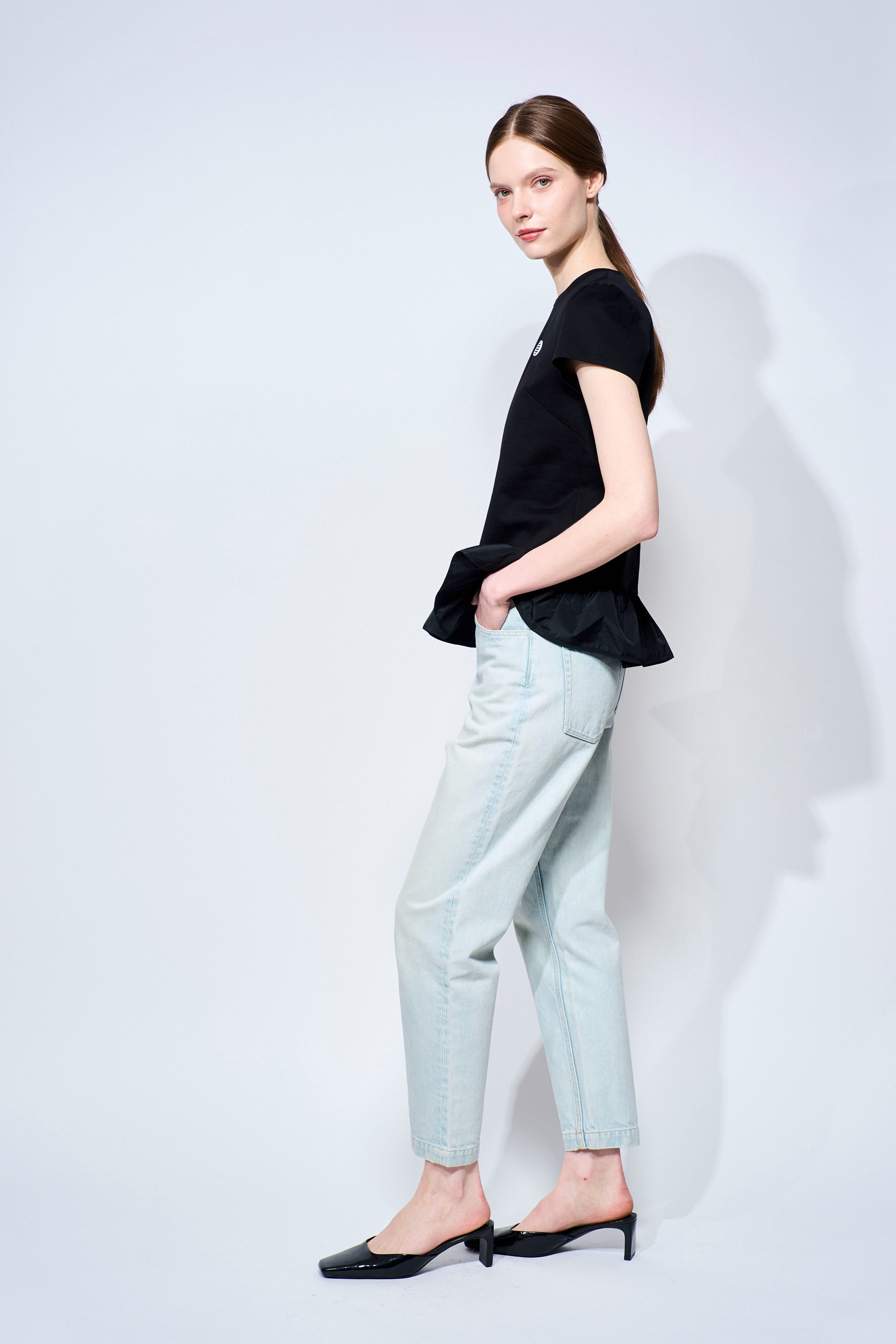 【予約販売】BASIC PEPLUM TEE