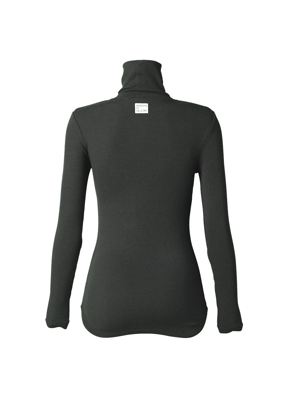 HIGHNECK RIB TEE