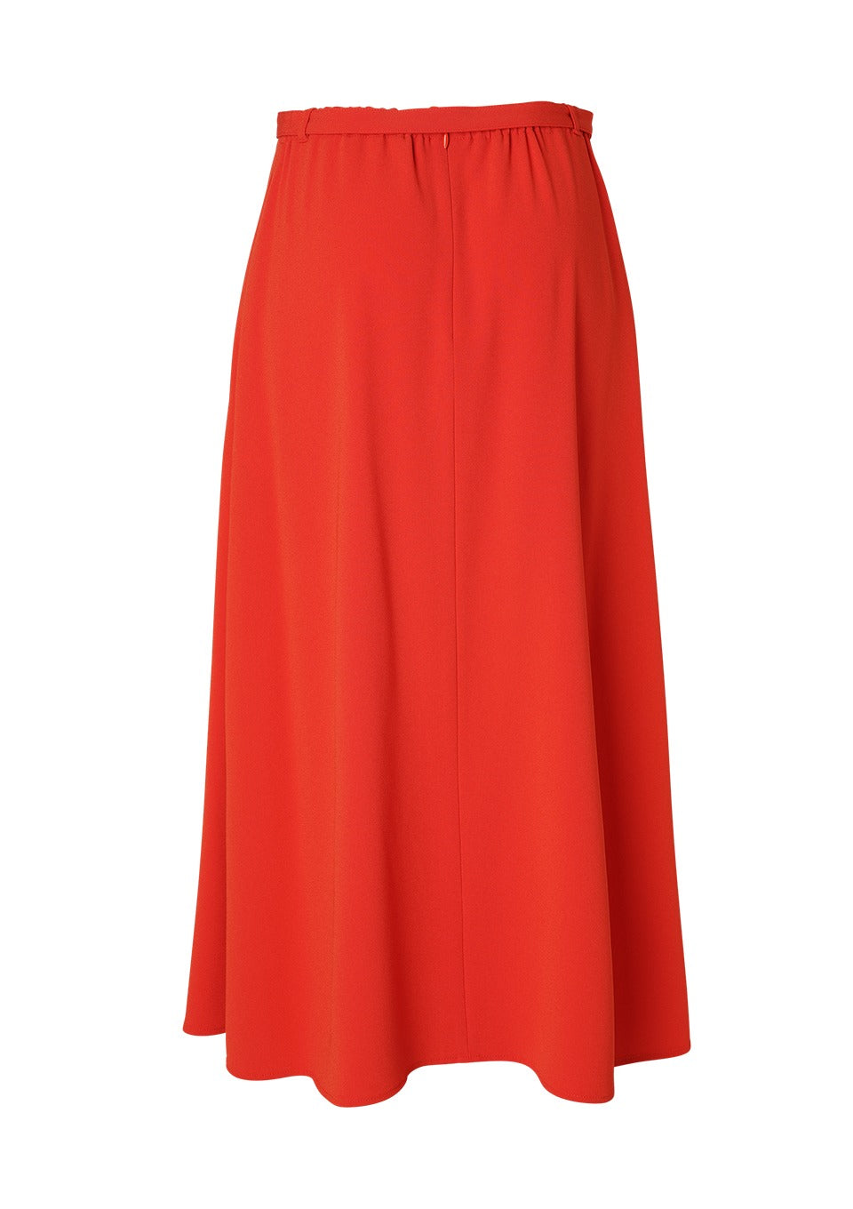 BACK SATIN SKIRT