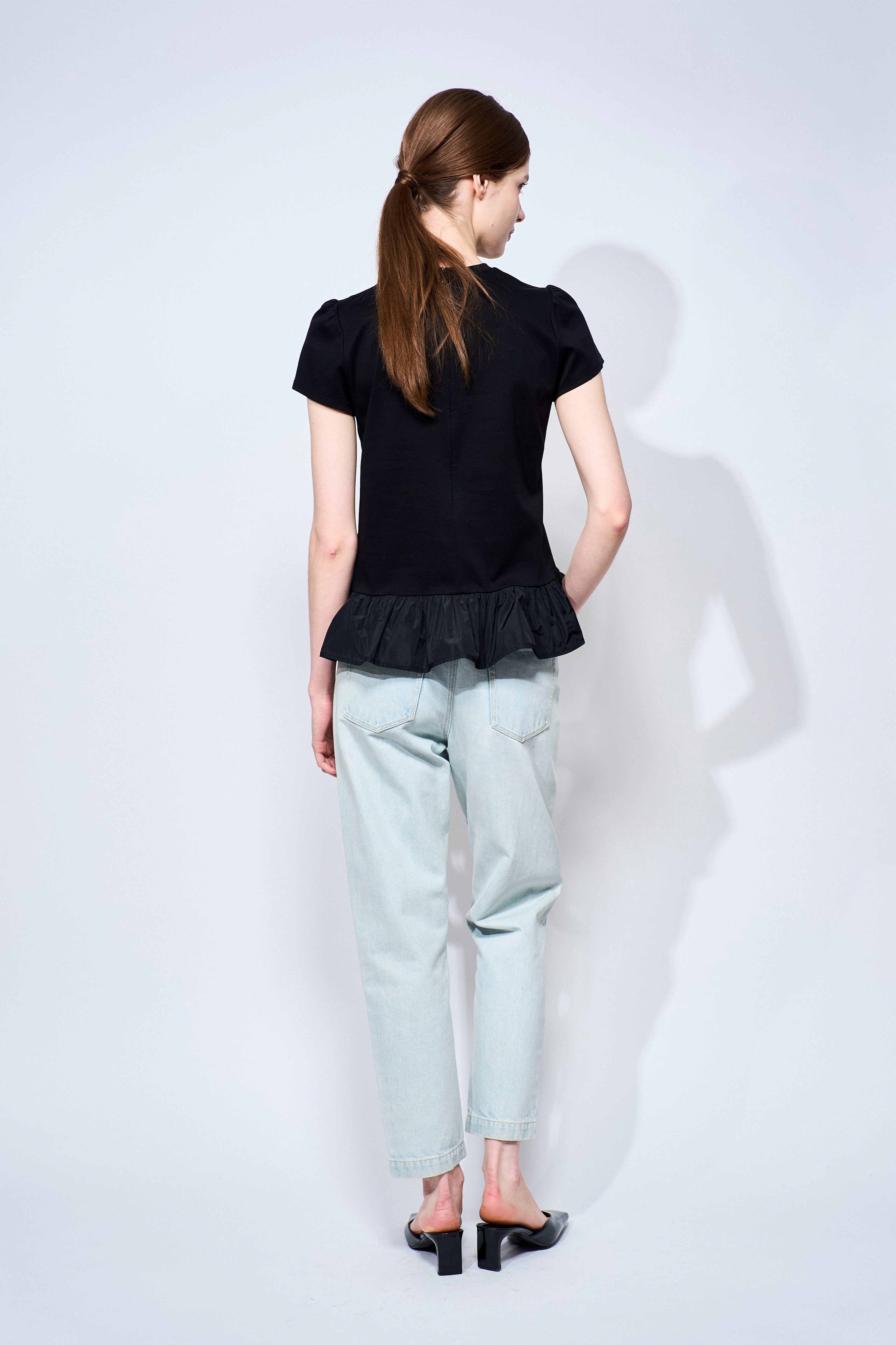 【予約販売】BASIC PEPLUM TEE