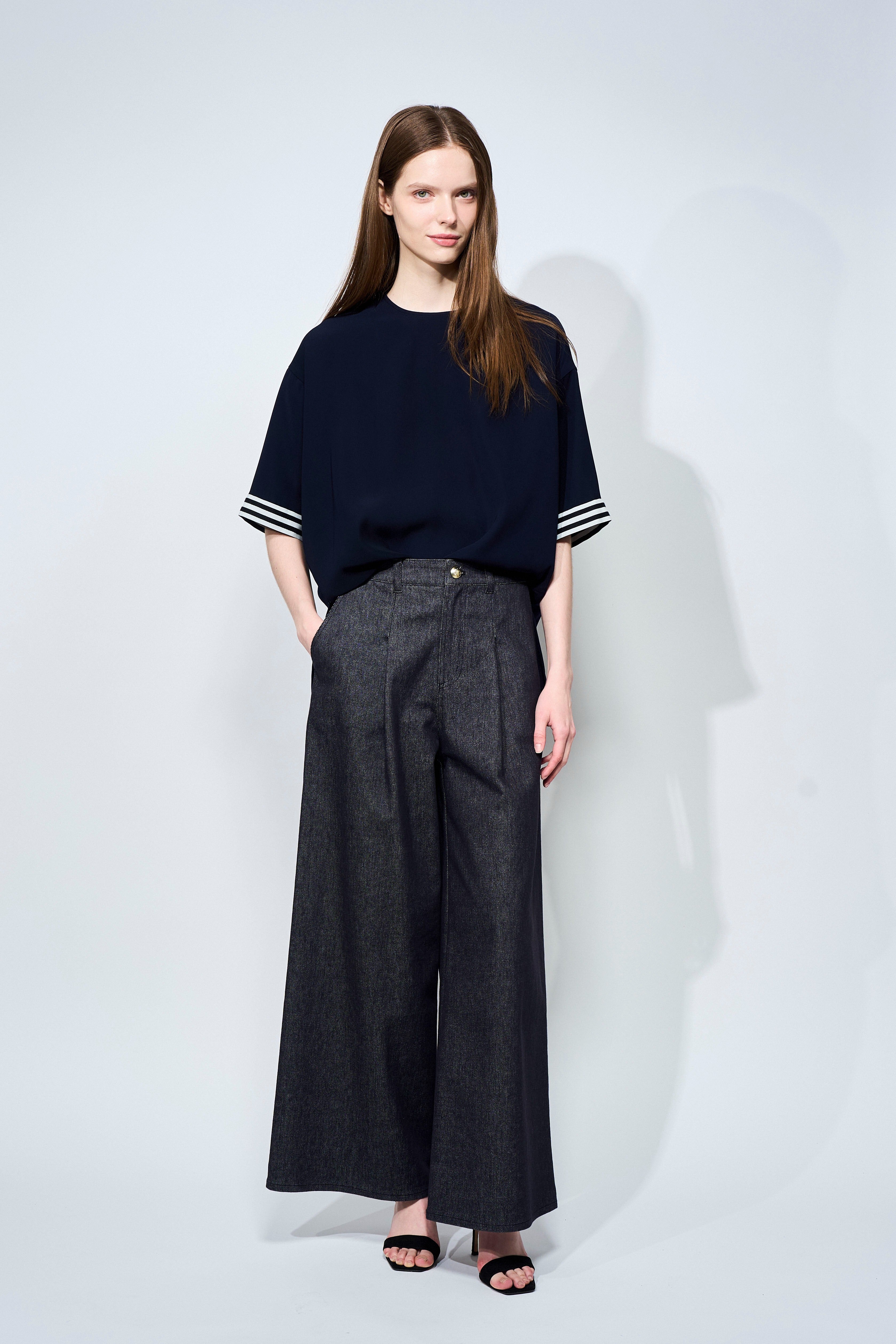 TWILL RELAXING BLOUSE