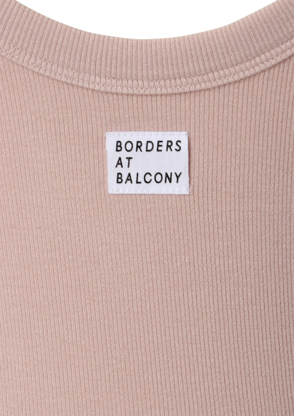 HALF SLEEVE RIB TEE