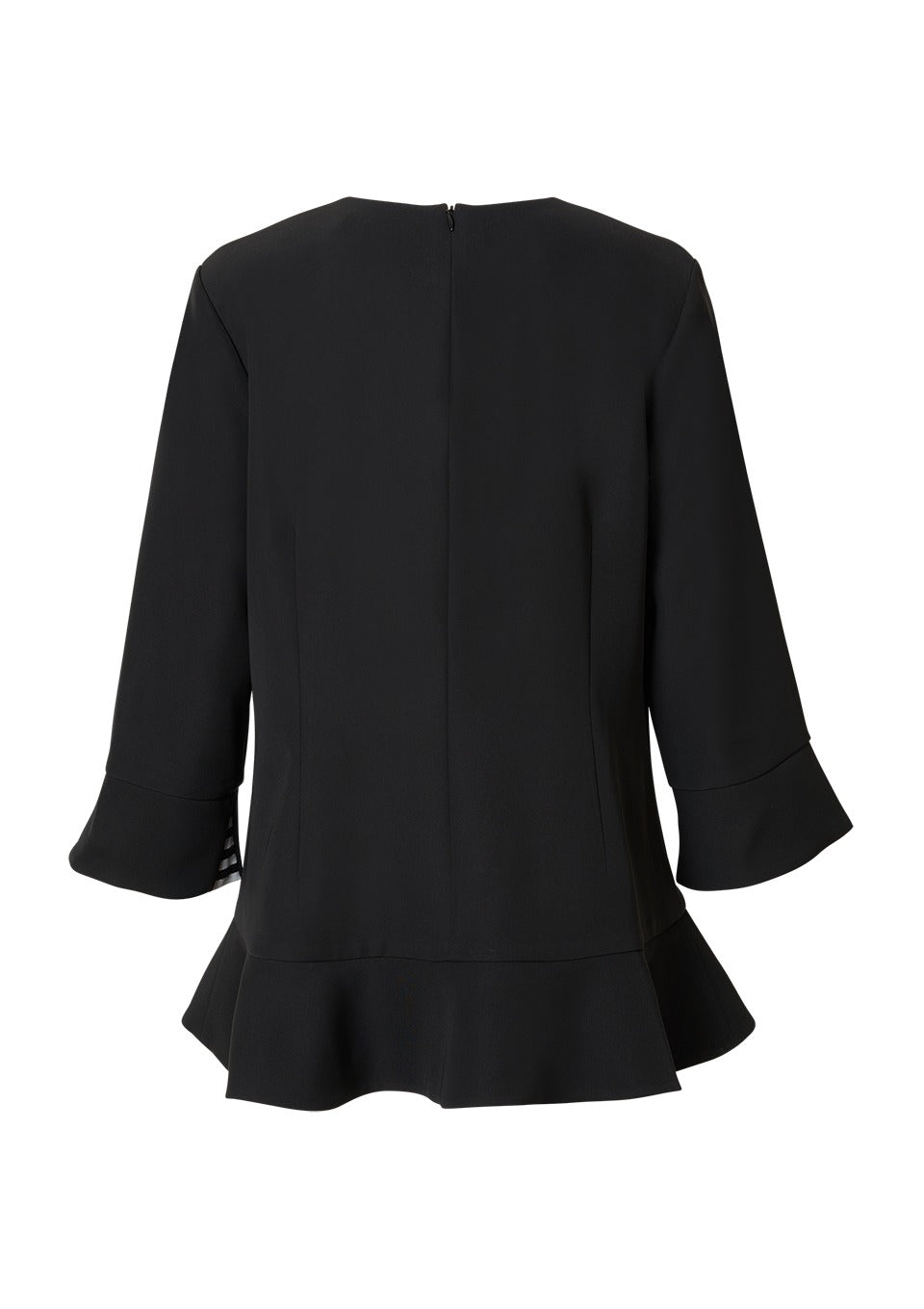 PEPLUM FLARE BLOUSE