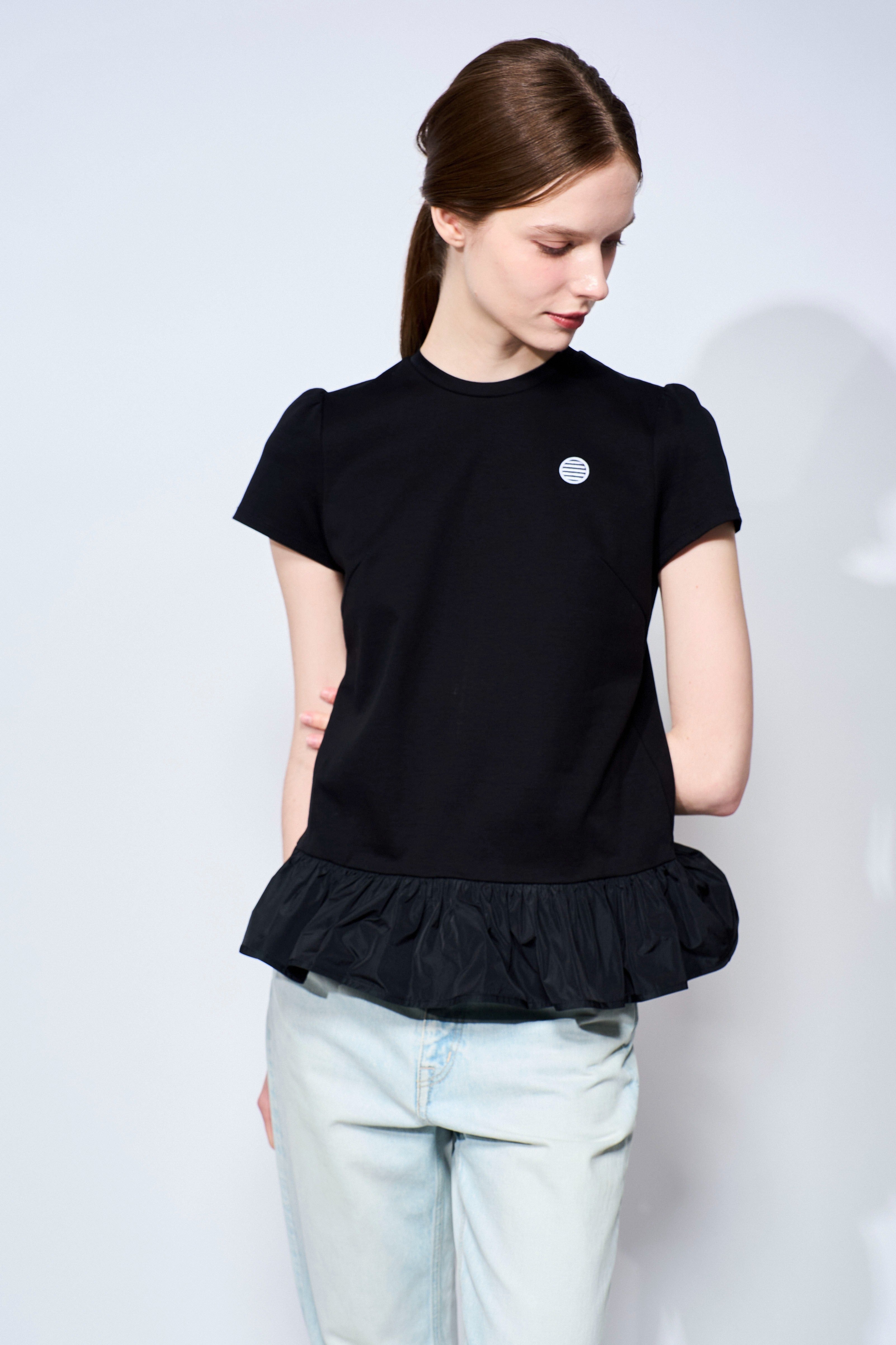 【予約販売】BASIC PEPLUM TEE